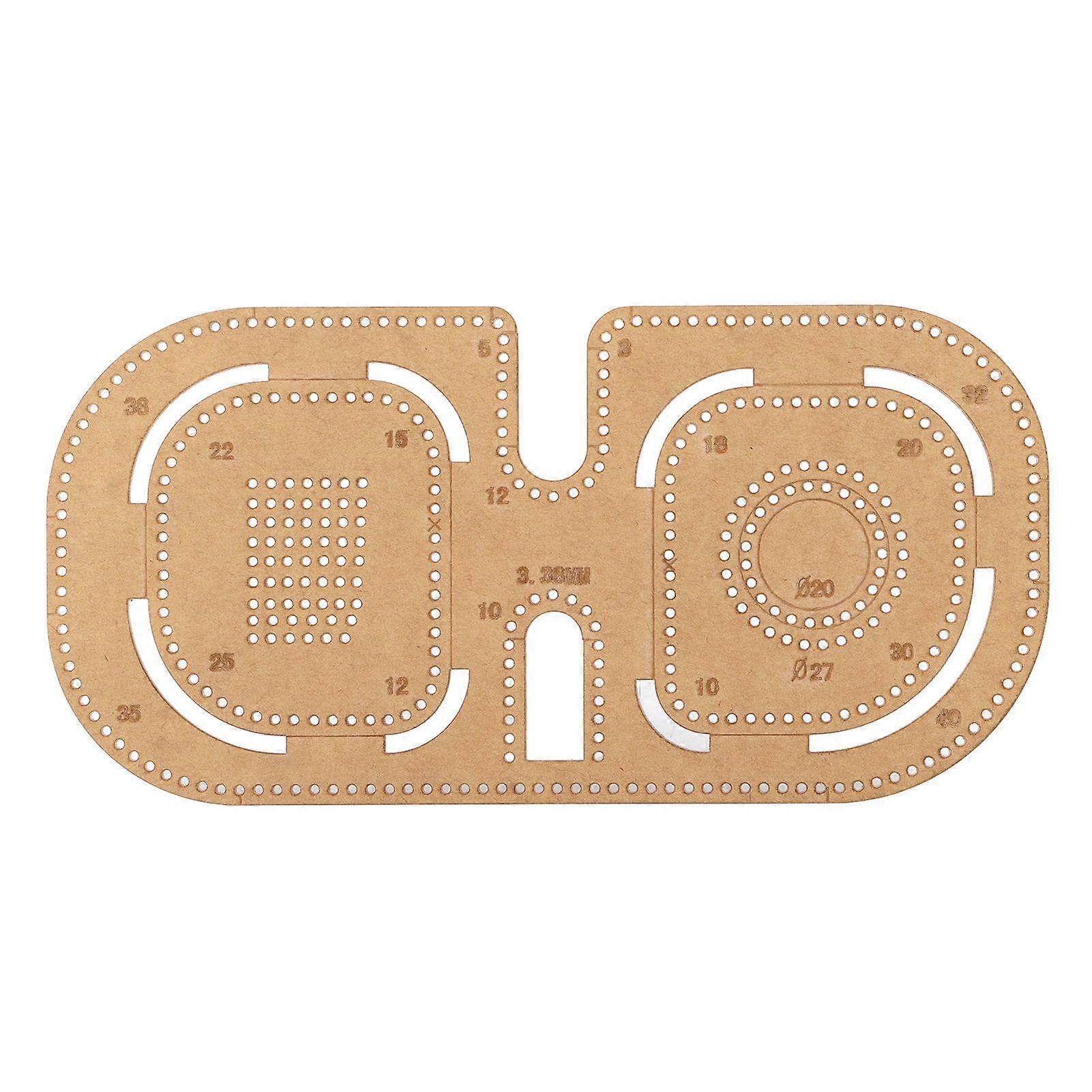 2025 Latest Model  Acrylic Template DIY Transparent Craft Tools with