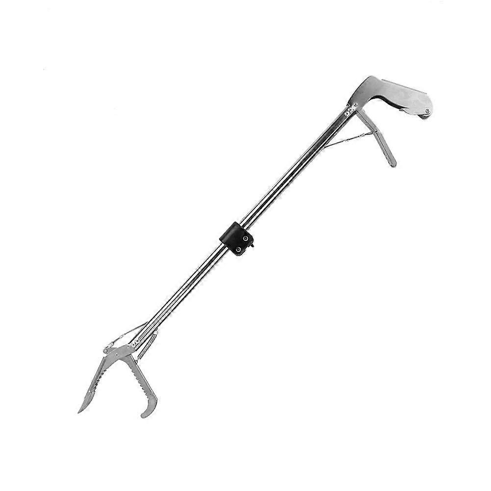 Snake Hook 100 cm Foldable Snake Catcher Tool with Lock - Reptile Gripper Pliers and Gripper Reacher Tool for Safe Handling