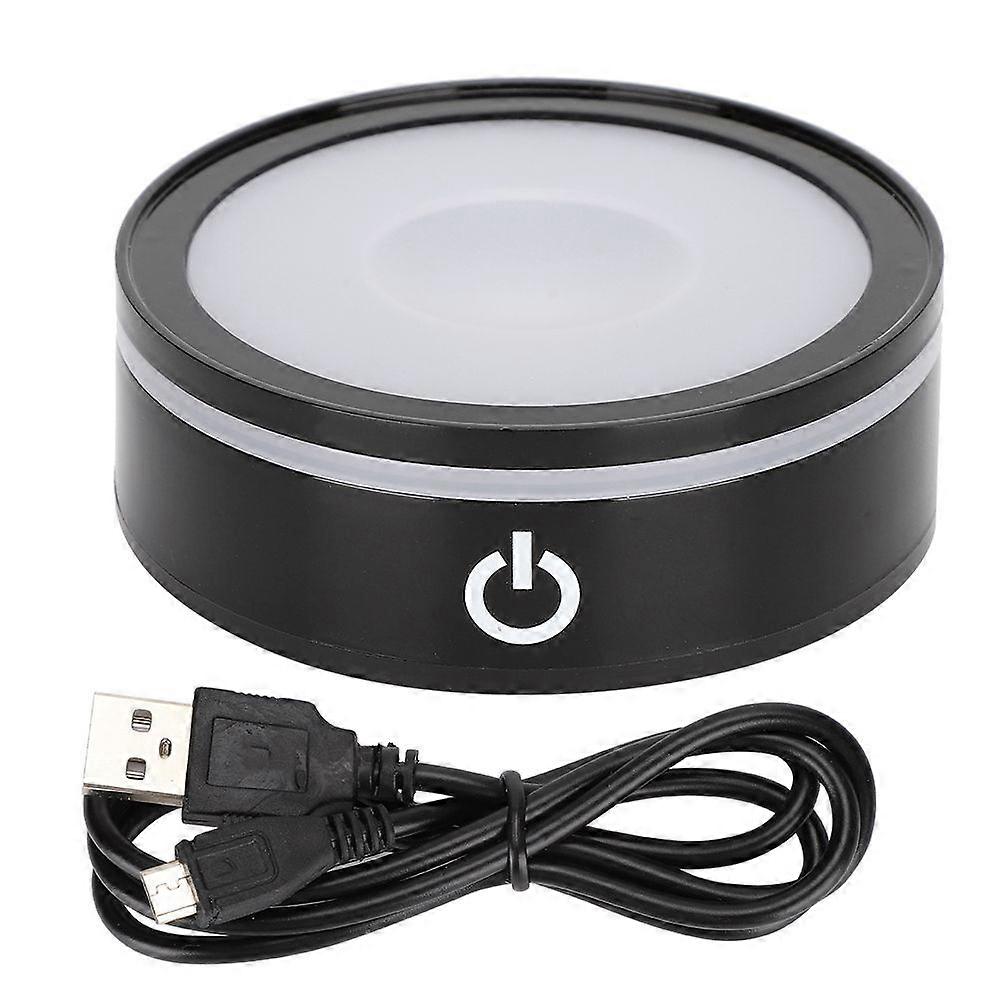 2025 Najnowszy model LED Base Crystal Black Sphere Touch Multi Mode Colorful