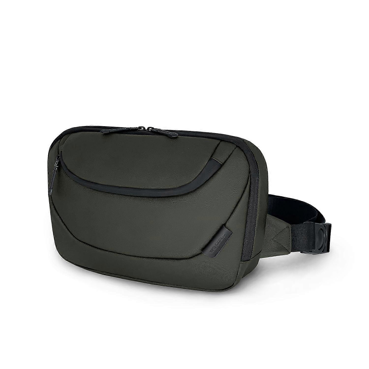 Men's Green Casual Pocket Wallet Waterproof Shield for Devices Up to 11 Inches, Easy Access Design