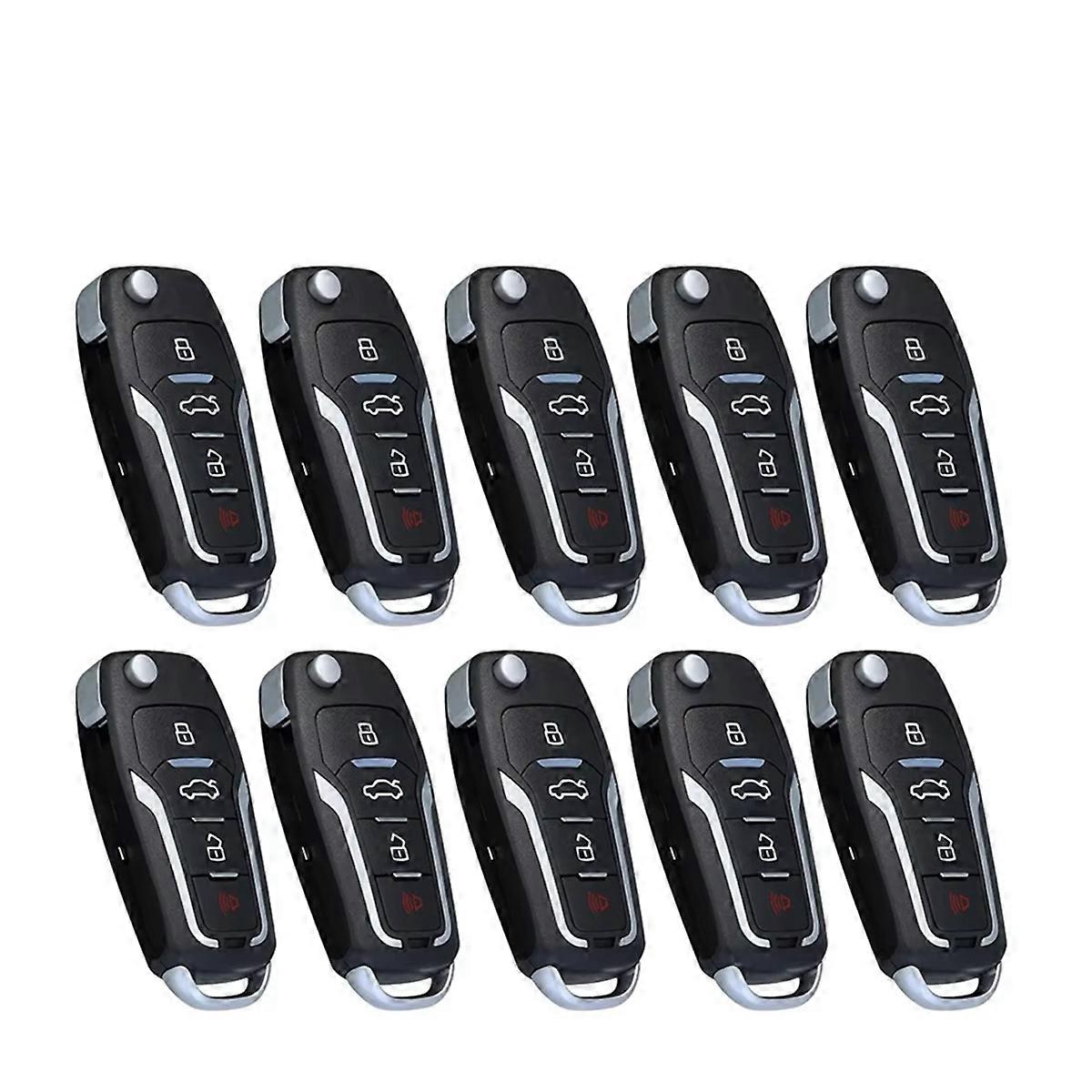 10pcs 433Mhz Fixed Code Remote Duplicator Electric Garage Gate Door Opener Cloning Cloner Copy Remote Controller