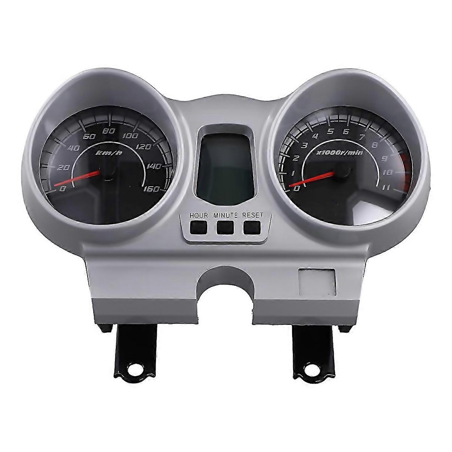 For 12v Motorcycle Speedometer Lcd Dashboard Tachometer Tacho For