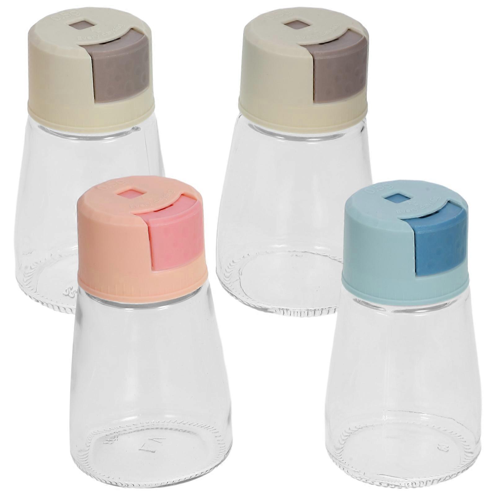 Spice Dispenser Shaker Assorted Color 11.00X6.20X6.20CM 4Pcs Households