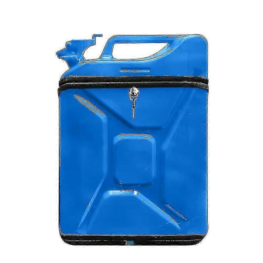 מיני בר עם מיכל דלק לאחסון יין משקאות חריפים (כחול)