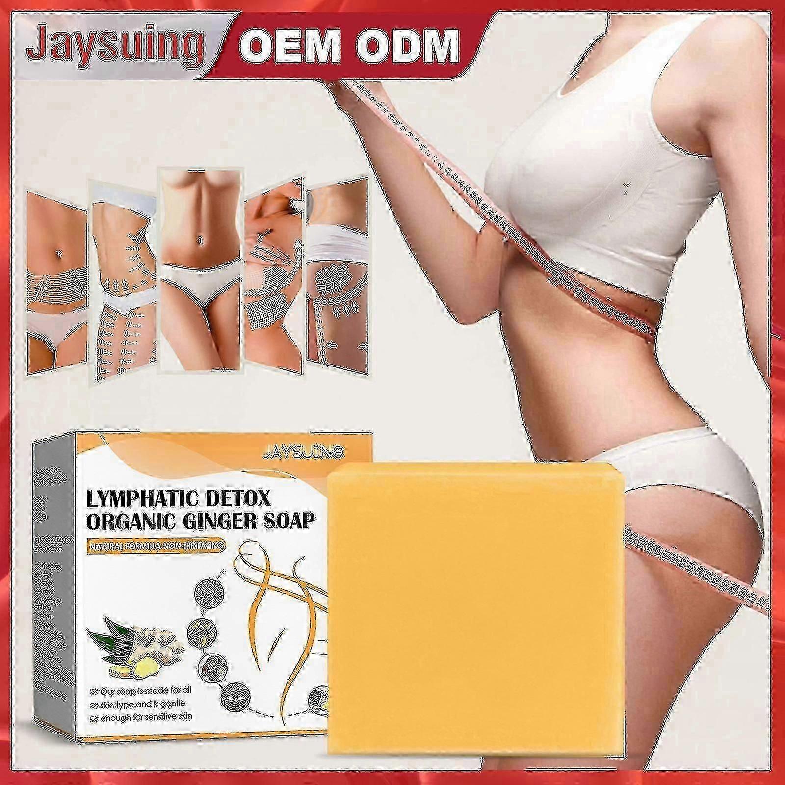 2023  Jaysuing Lymphatic Drainage Body Sculpting Soap Slimming Handmade Soap To Help Eliminate Body Lymphatic Fat Slimming Fat Soap Changzhao