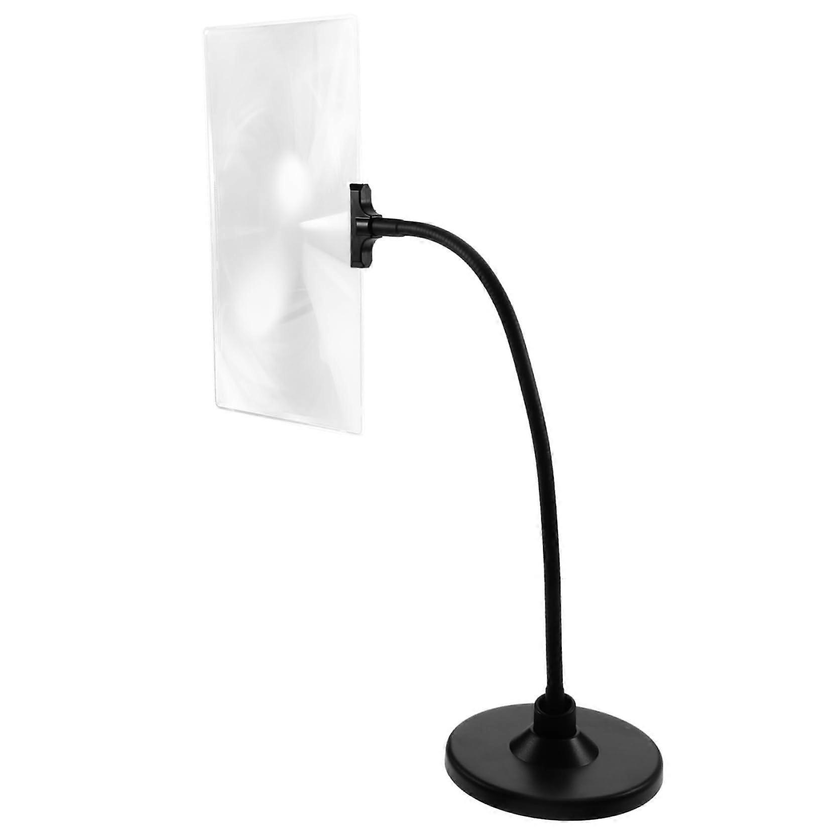 Reading Magnifier Table Magnifier Handicraft Magnifier Black 3X Magnification for Crafts and Cross Stitch Wood Stapler Woodworking