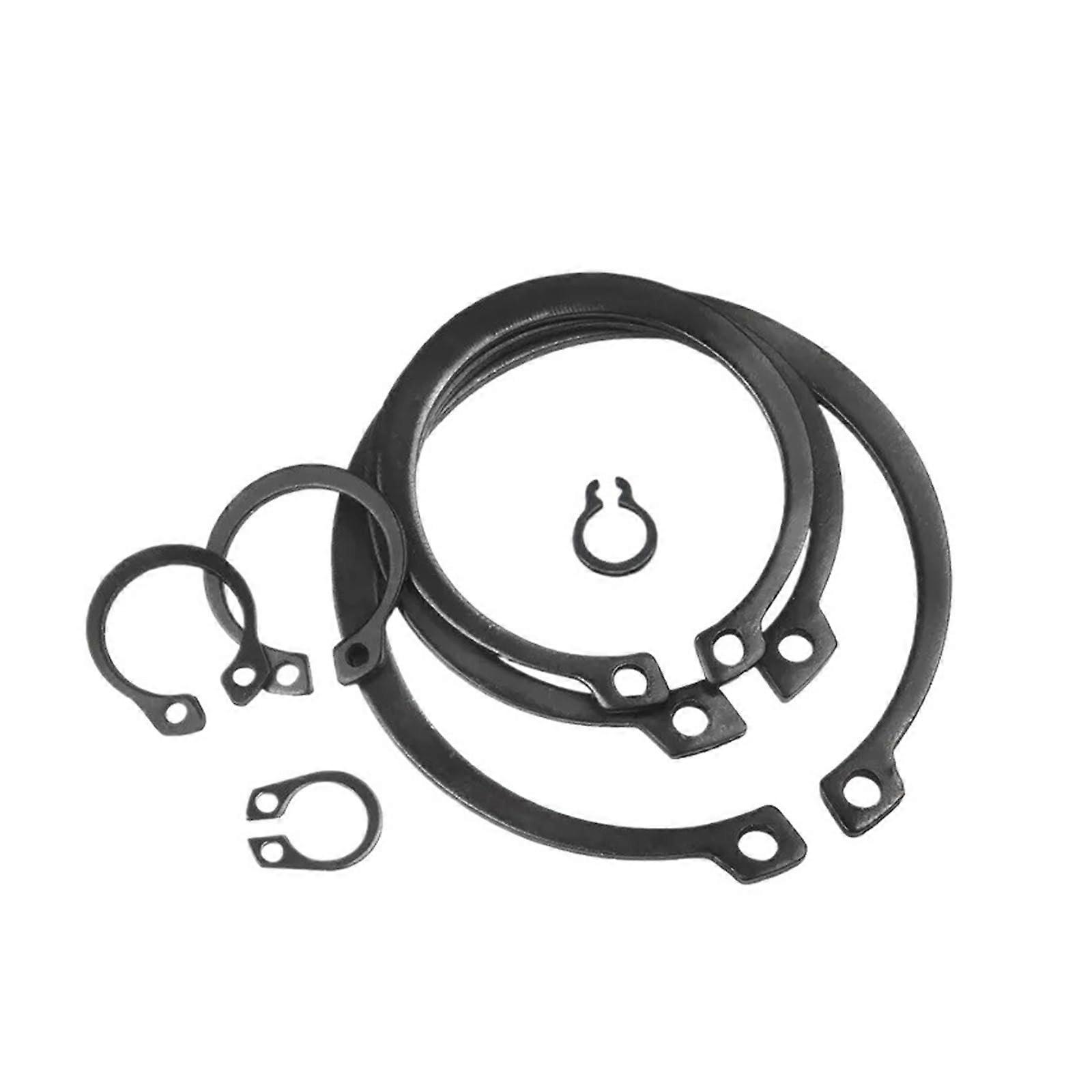 Clip-Ringe M3 M4 M5 M6 M7 M8 M9 M10 M11 M12 M42 C External Sicherungsringe Carbon Steel For Shaft M36 50pcs