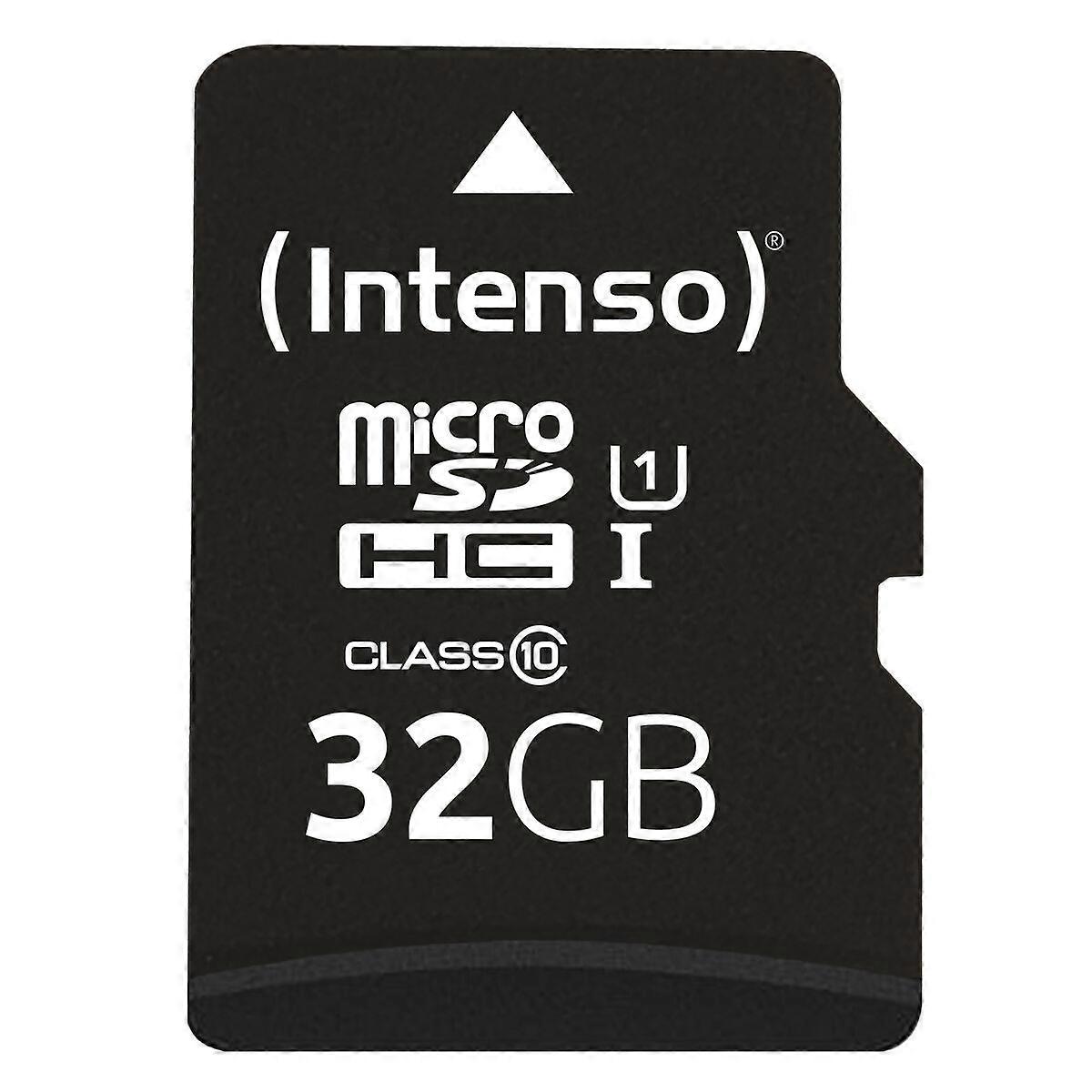 Micro SD Memory Card with Adaptor INTENSO 3423480 32 GB