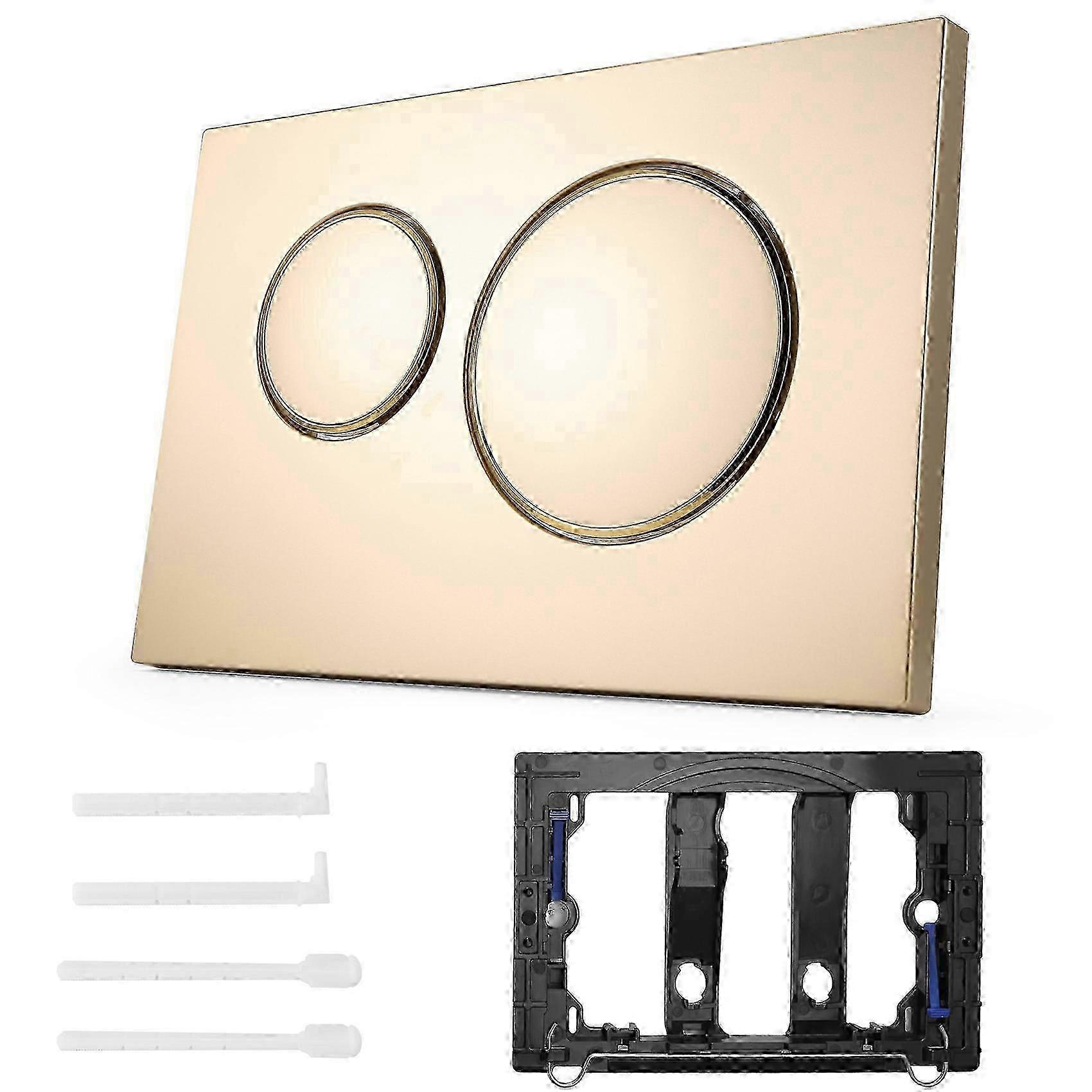 Geberit Sigma20 kettős öblítésű WC-lap Modern arany kialakítás fürdőszobába