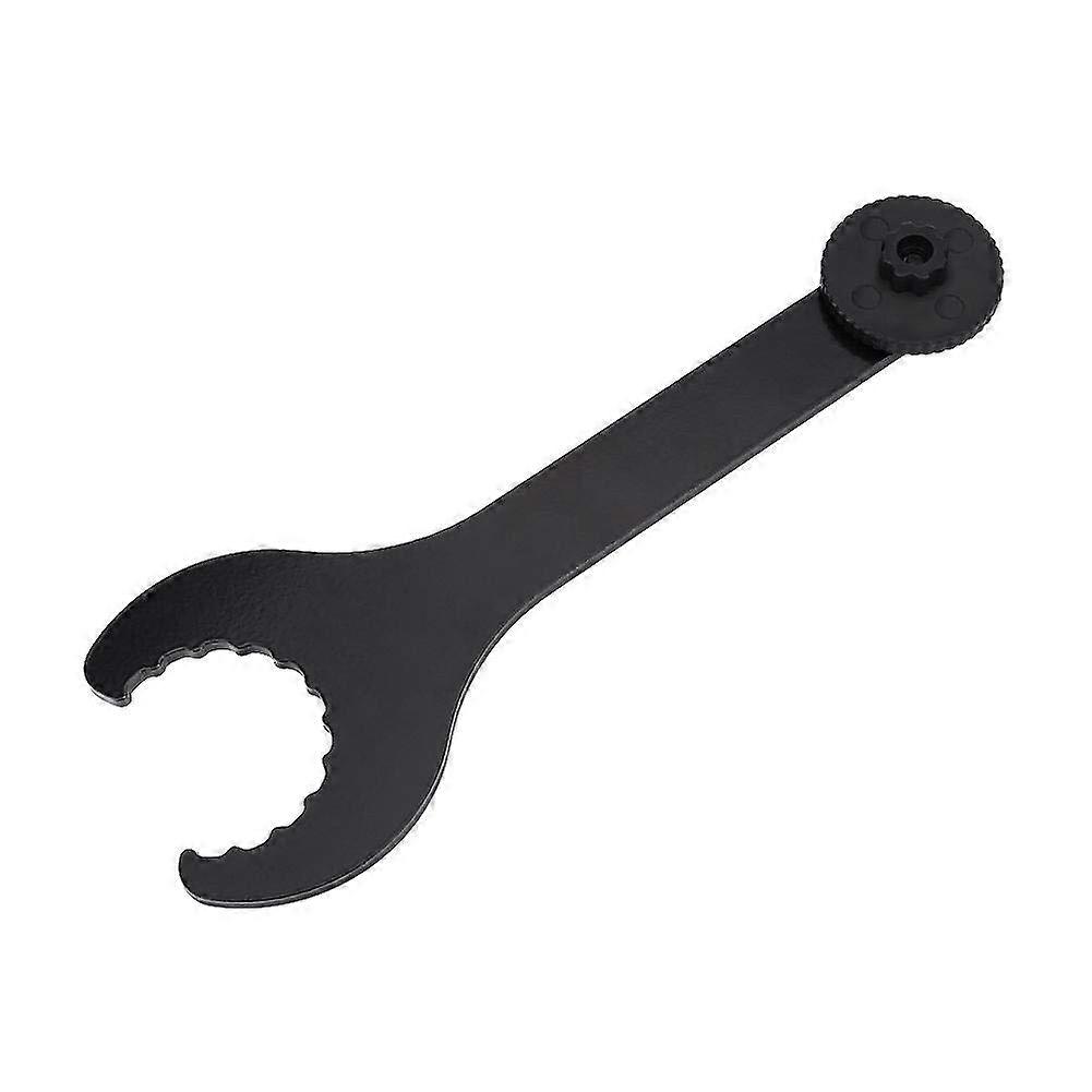 Bicycle Crank Wrench Carbon Steel Hex Holder Tool for Easy Removal and Installation of Cranksets and Pedals