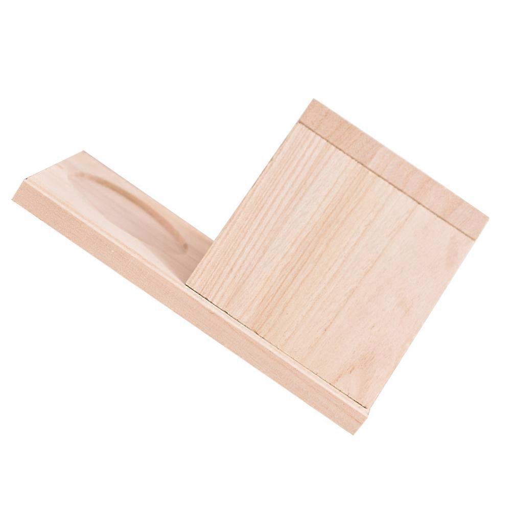Triangle Book Stand Book Rest Stand Decorative Item Holder For Home 1Set