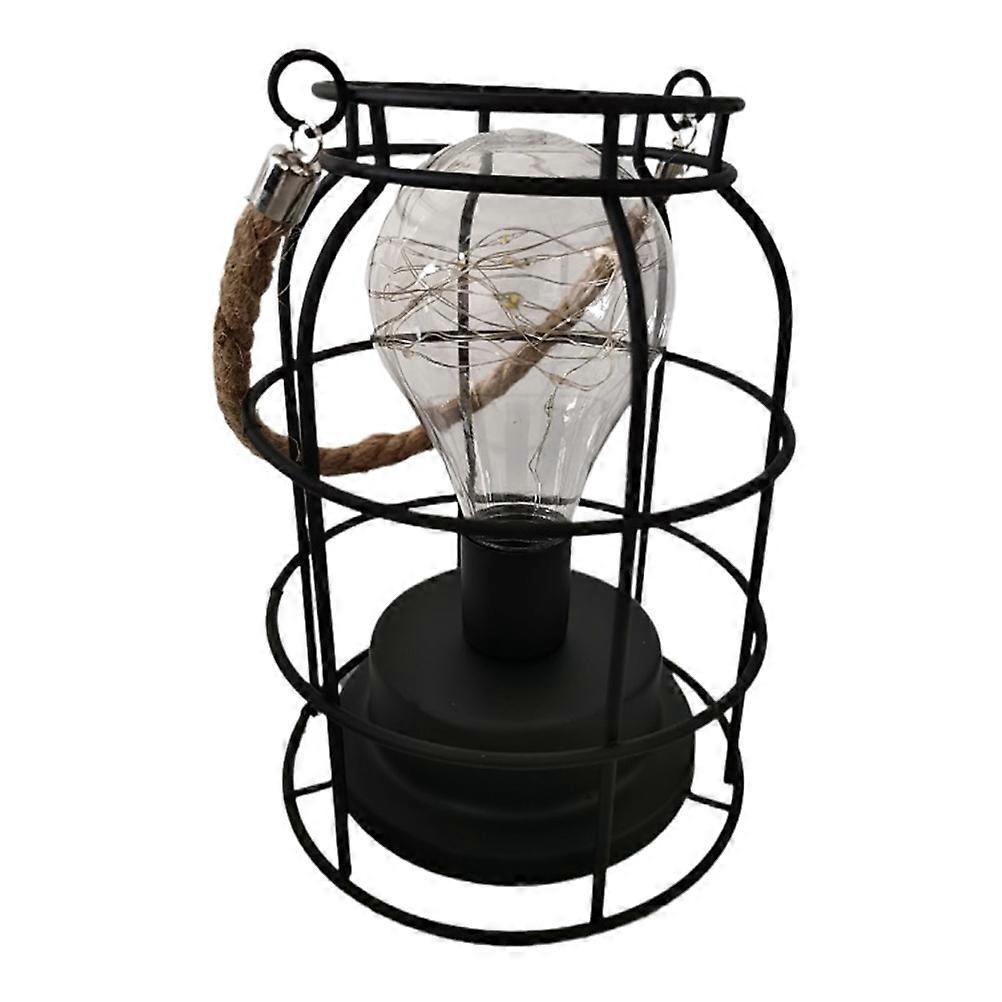 Retro Hanging Lantern Portable LED Camping Light for Outdoor Emergency, Hiking, and Travel – Multifunctional Design with Simple Aesthetic