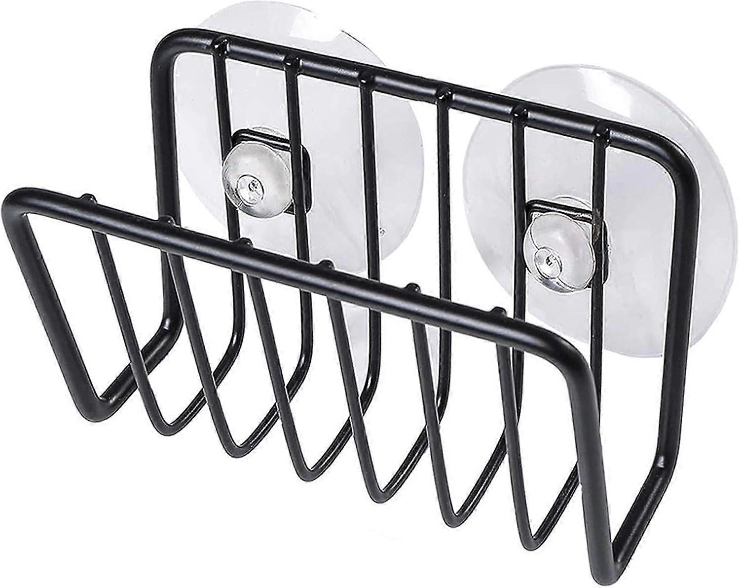 1 pc - sponge holder for kitchen sink, rust-proof suction cup
