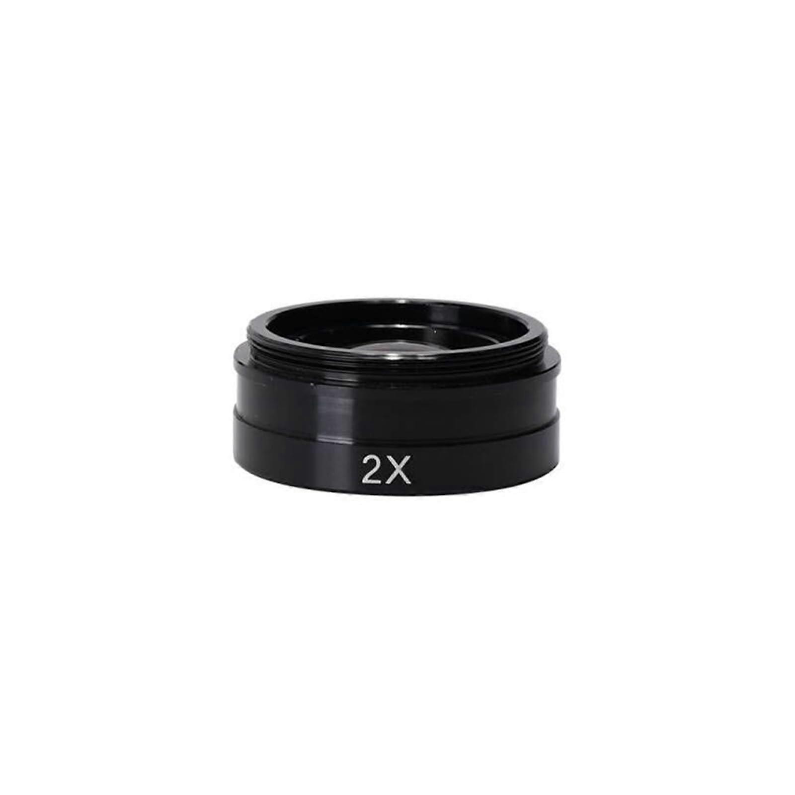 Mikroskop 2.0X 0.5X 0.3X Glass Lens Objective for 10A 180X 300X Industrial Video Microscope Camera UK Model