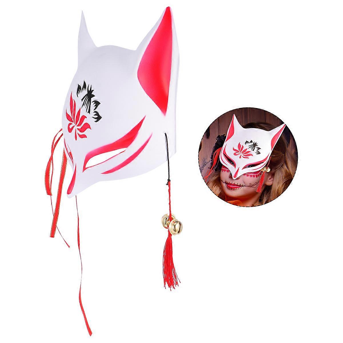 Halloween Mask Fox Mask for Decoration 1Pcs Assorted Prop