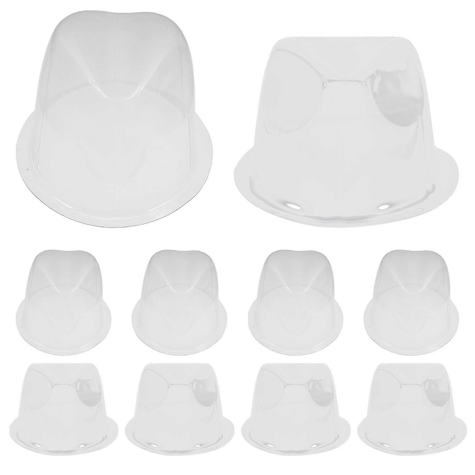 Here's a polished product description for your **10pcs PVC Hat Holder Display Stand for Cowboy Hats**:
### 🎩 10pcs PVC Hat Holder Display Stand