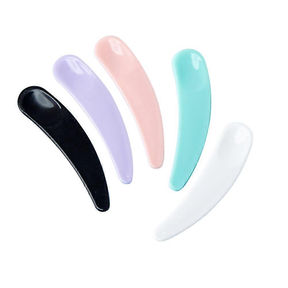 Makeup Scoop for Women with Comfortable Grip Plastic Beauty Tool Assorted Color Small Size