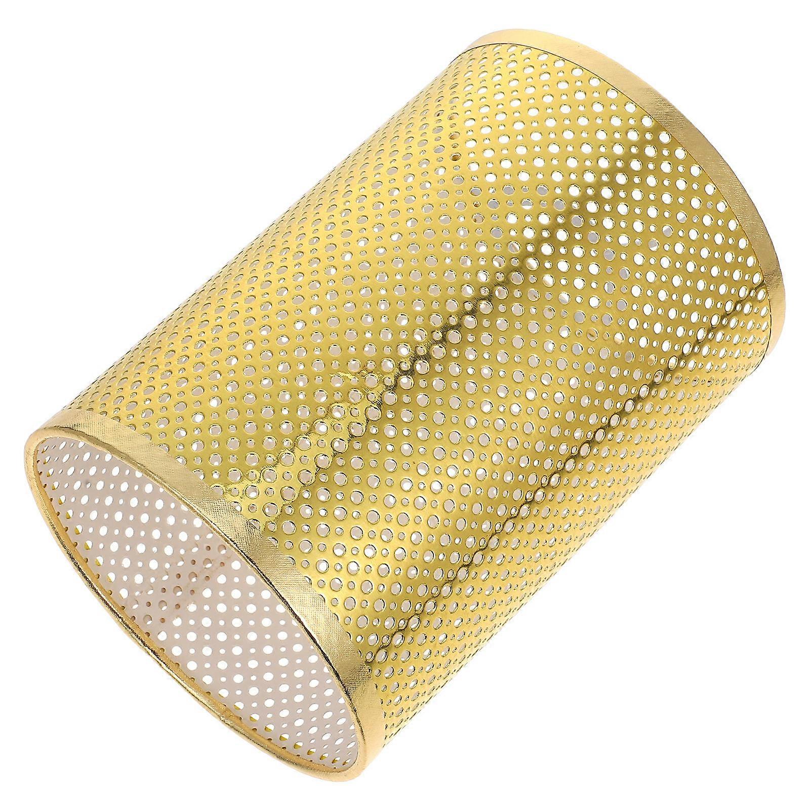 Raindrops Lamp Shades for Table Lamps Small Lampshade Replacement Floor Golden 1 Set