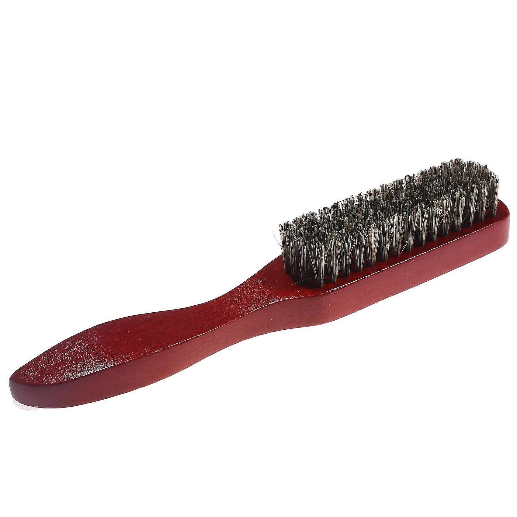 Professional Hair Brush for Salon with Boar Bristle and Wood Thin Line for Styling and Extensions DIY Tool Size 21.2*3.2*3.2cm