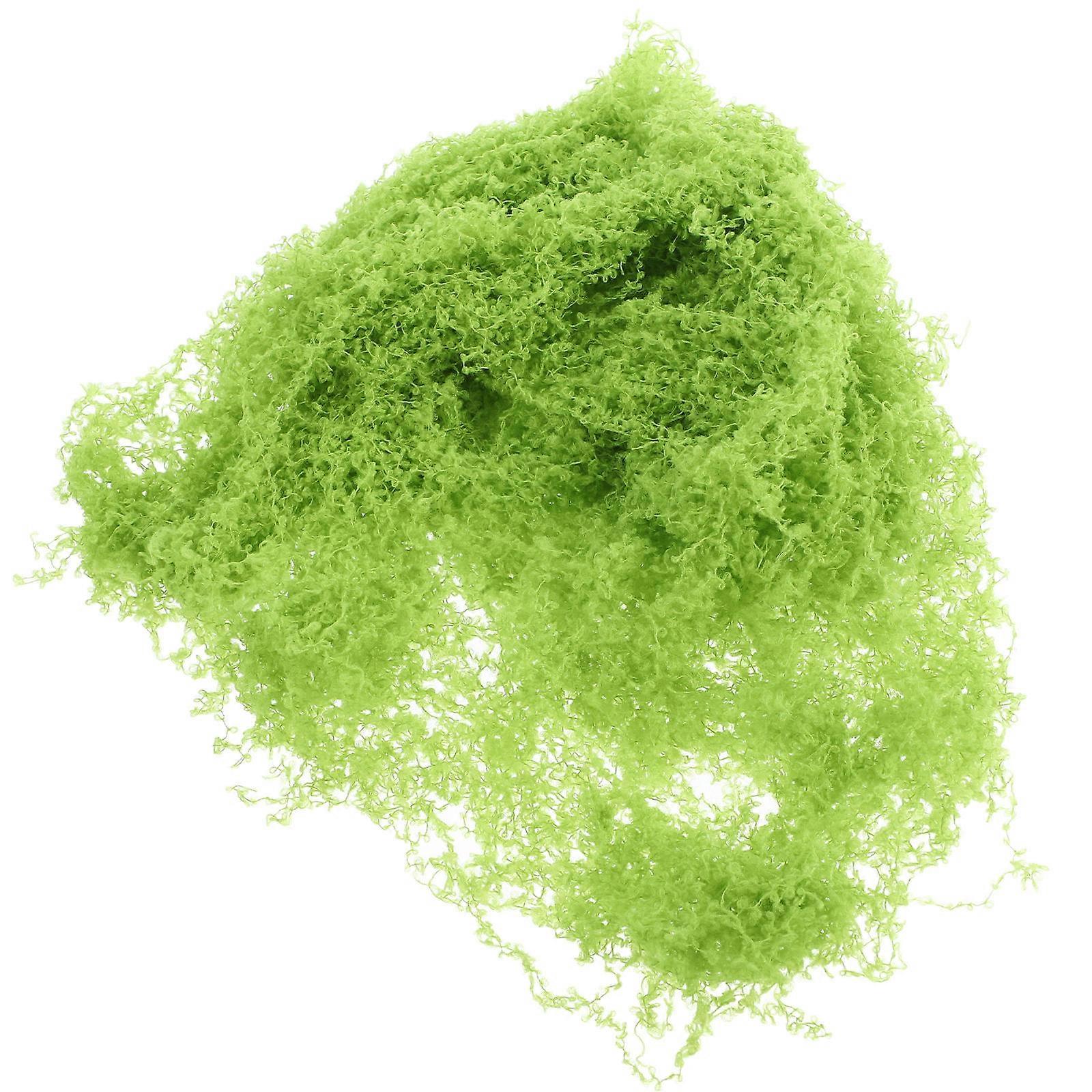 Simulation Grass Miniature Dark Green Cotton Easy Installation for Model Railway Layouts 1 Set
