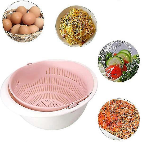 2-in-1 Multifunctioneel Keukenvergiet/Zeef en Set