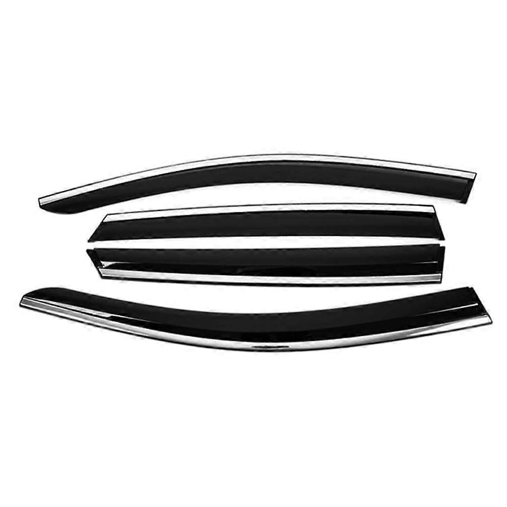 Car Window Wind Deflector For Volvo S60 2011 - Adhesive Stick-On Deflectors, Rain Guard, Weatherproof