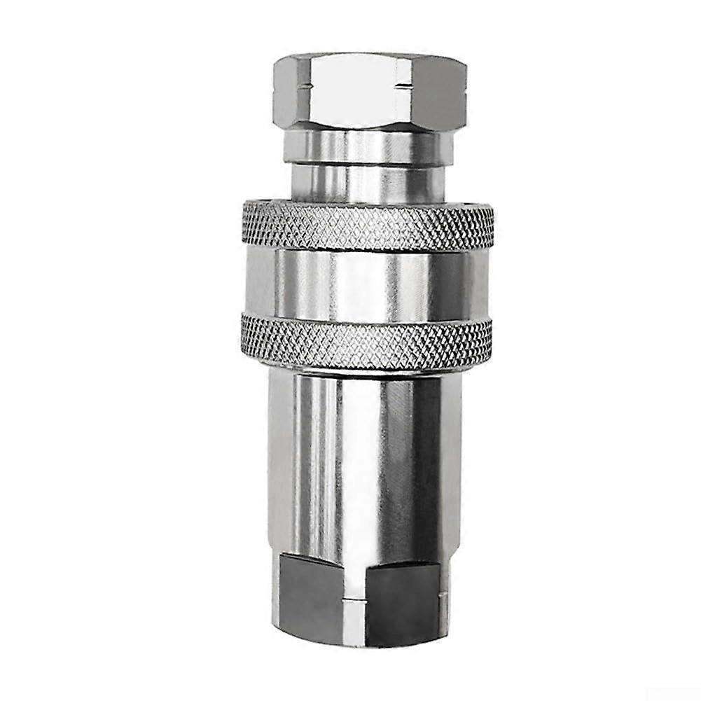 Hydraulic fitting NPT1 with leakproof features for reliable environmental practices