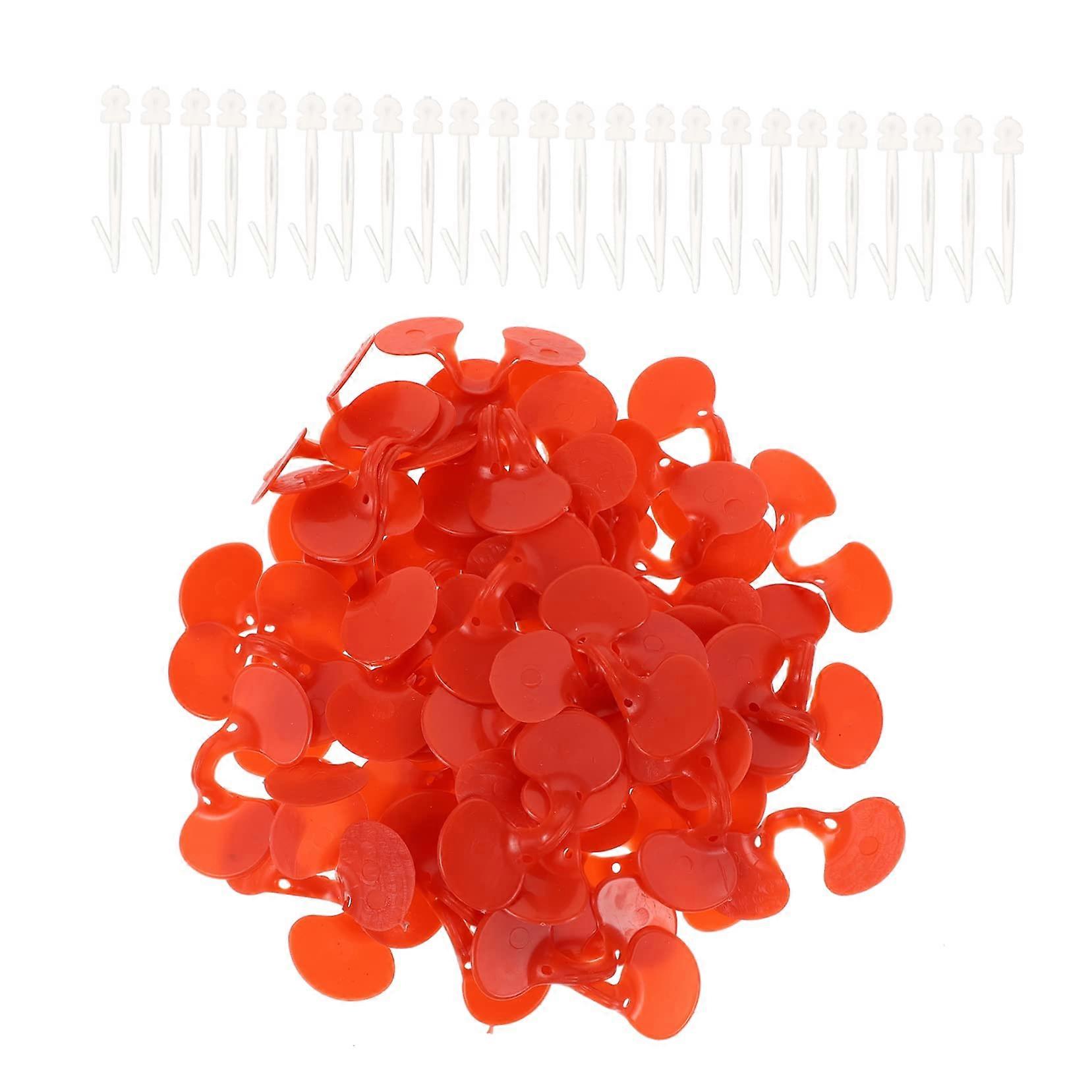 100 Pack Chicken Glasses Pecking Prevention for Poultry Durable Design for Chicken and Turkey Safety