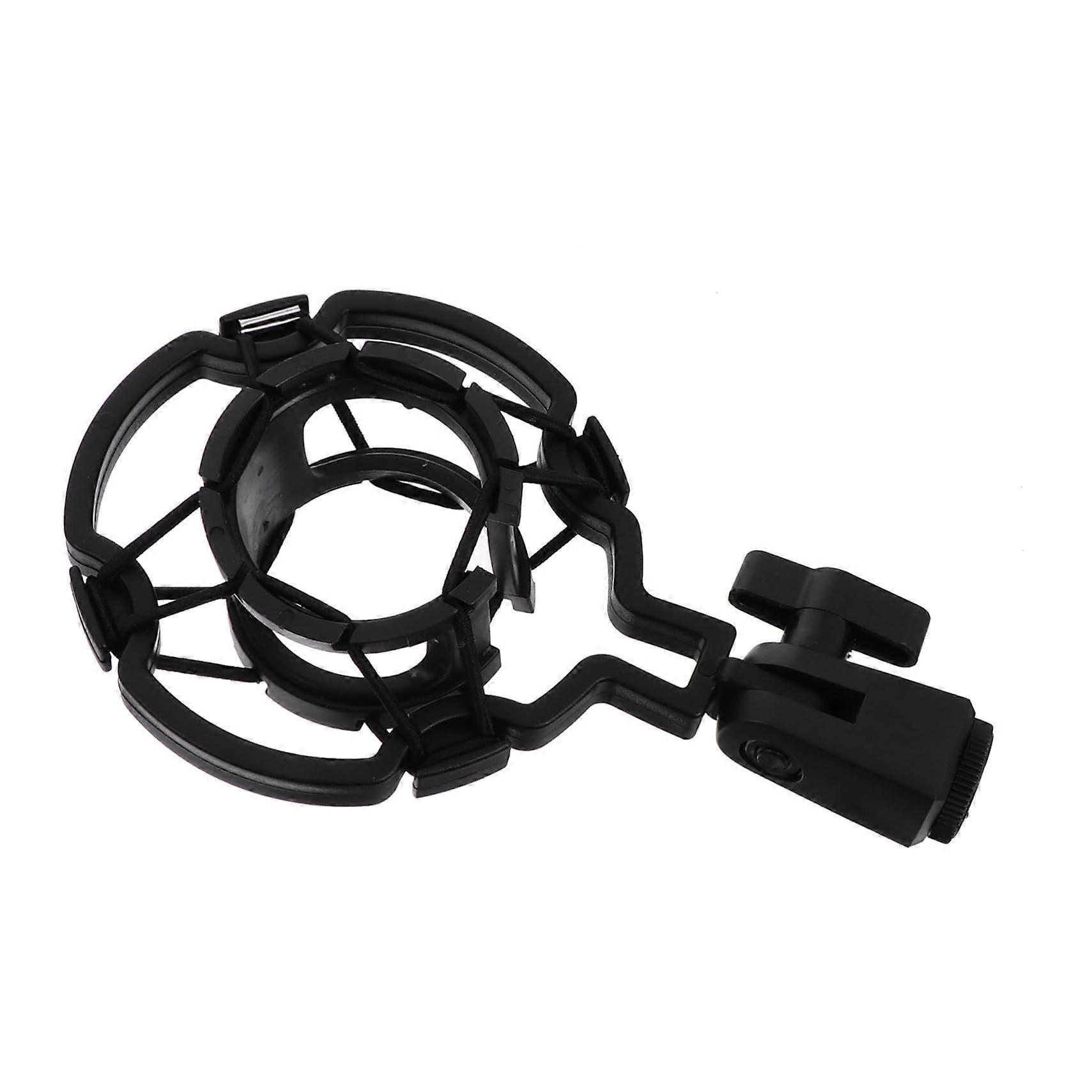 Microphone Mount Antivibration Clip for Condenser Microphones Adjustable Plastic Suspension Noise Reduction and Improved Recording Quality