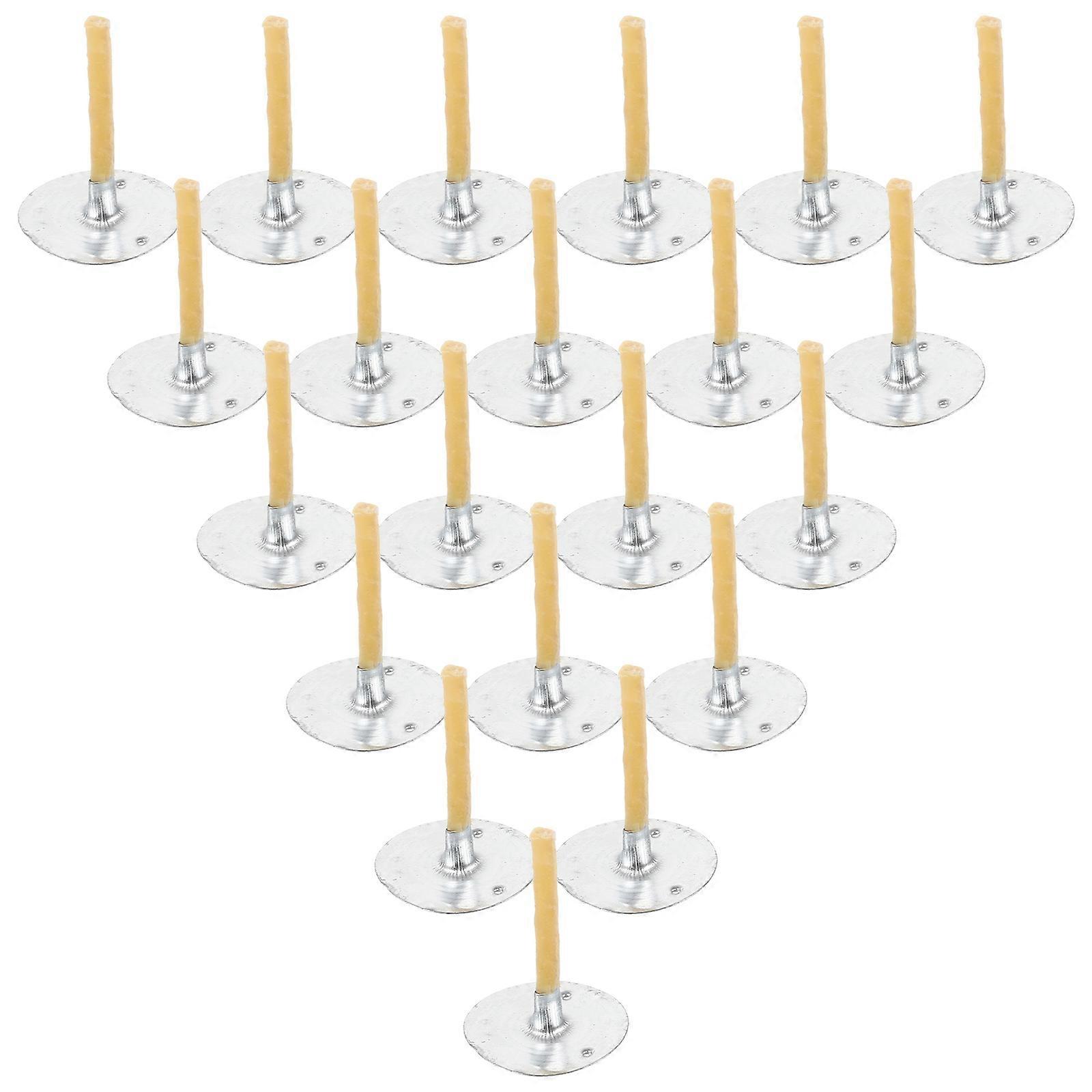 100Pcs Wax Coated Wicks For DIY Candle Making Crafts Suitable For Handmade Products Multi Color Lightweight Replacement Wick