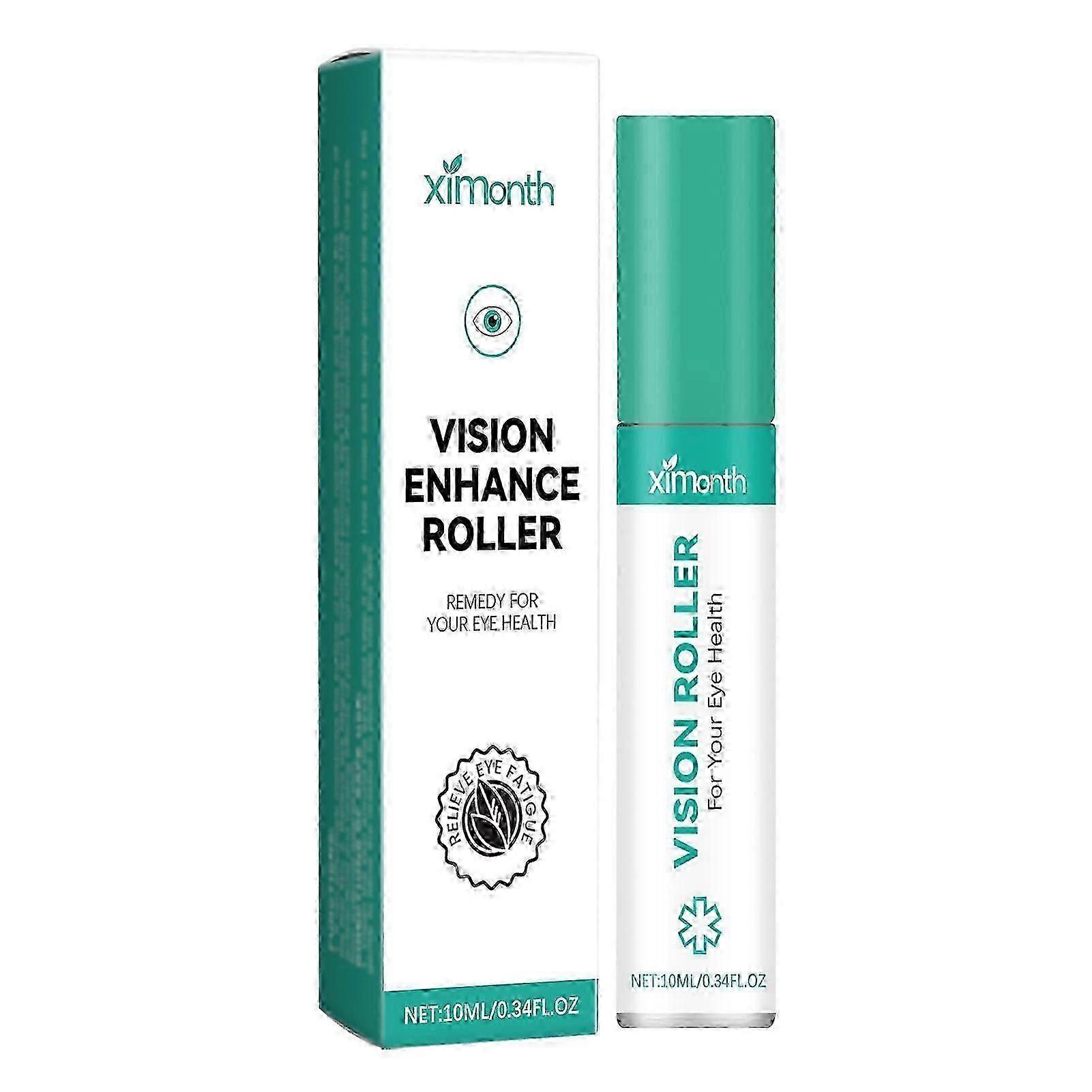 Vision-Enhancement Roller for Women Men Natural Ingredients Eye Roller for Relieves Tired Dry Eyes