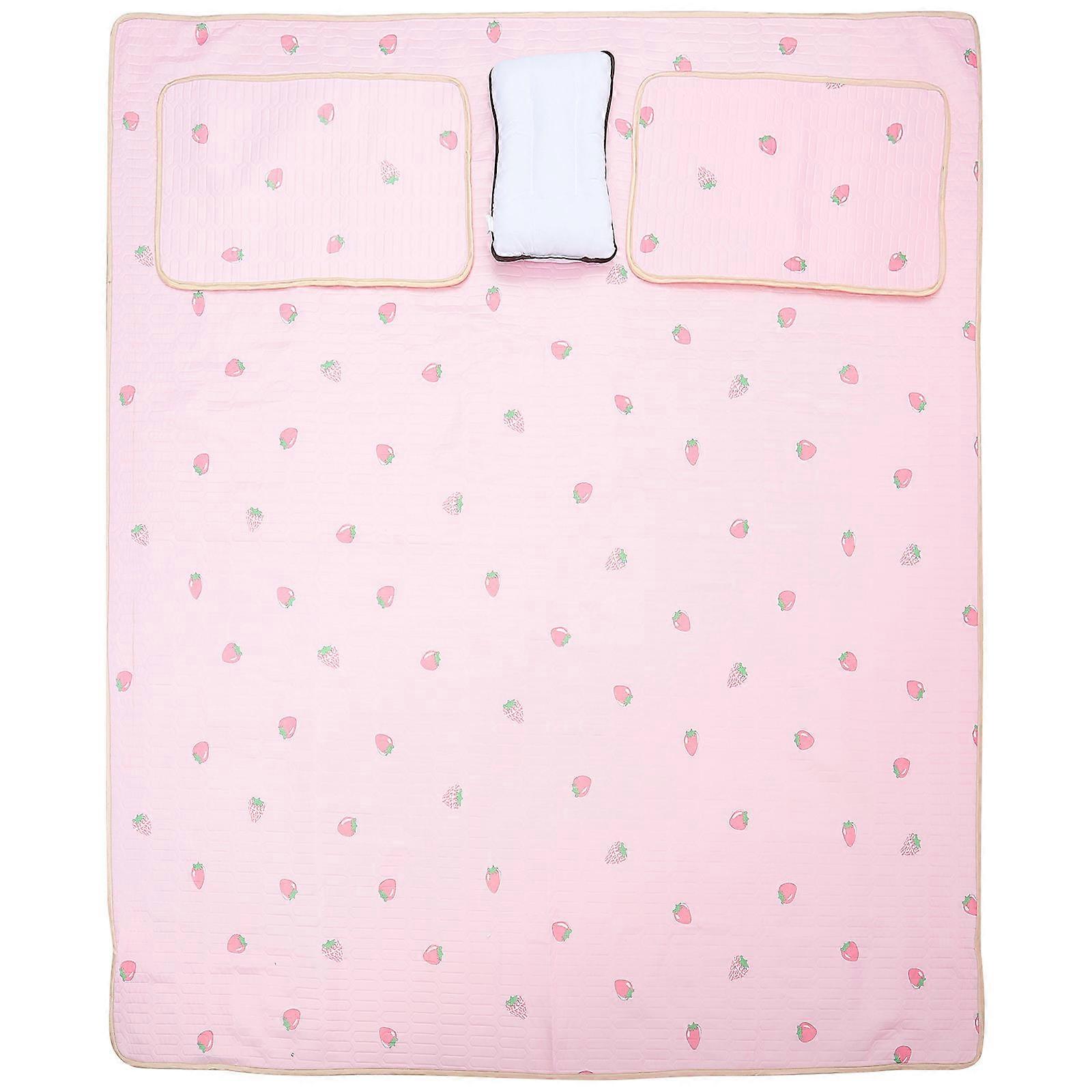 Trendy Summer Bed Cooling Mattress Mat For Adults And Kids 86.46X78.60X1.18in Rectangular Shape 3Pcs