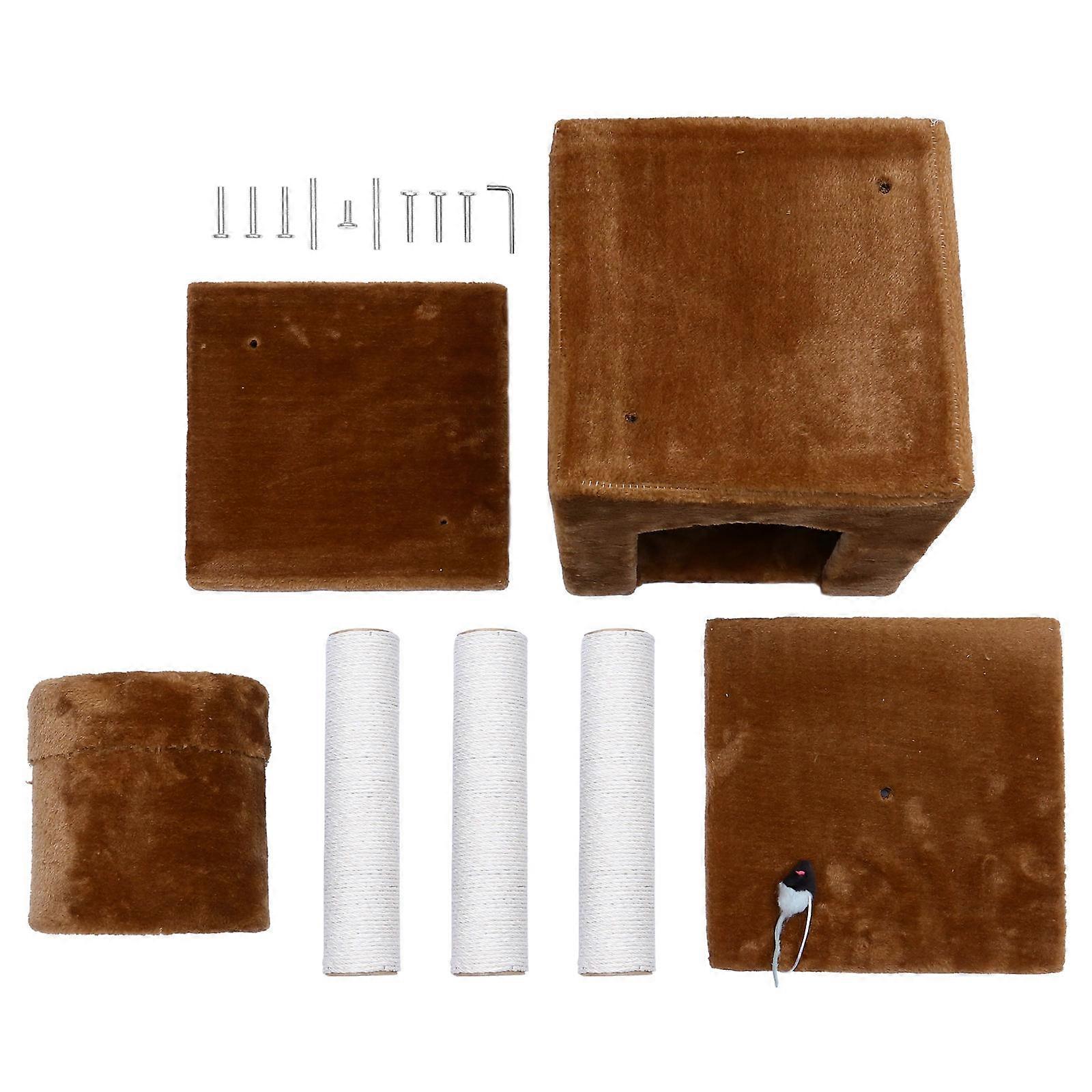 Cat Scratching For Daily Use Ideal For Cats Featuring Easy To Clean Flannelette 1Set