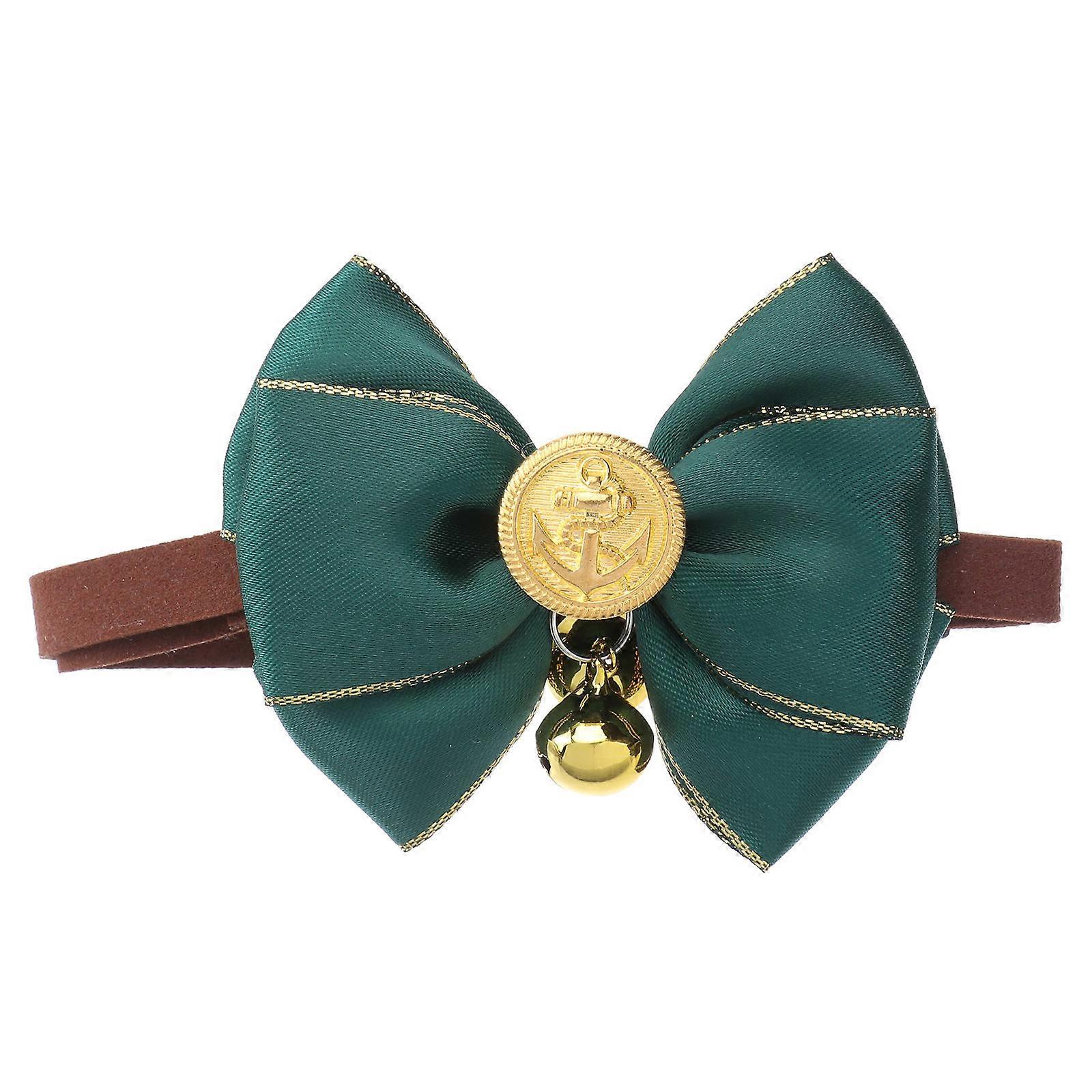 Fashionable Bow-knot Collar for Pet Neck Accessories Ideal for Pet Owners with Bell Sound Feature 1Pack