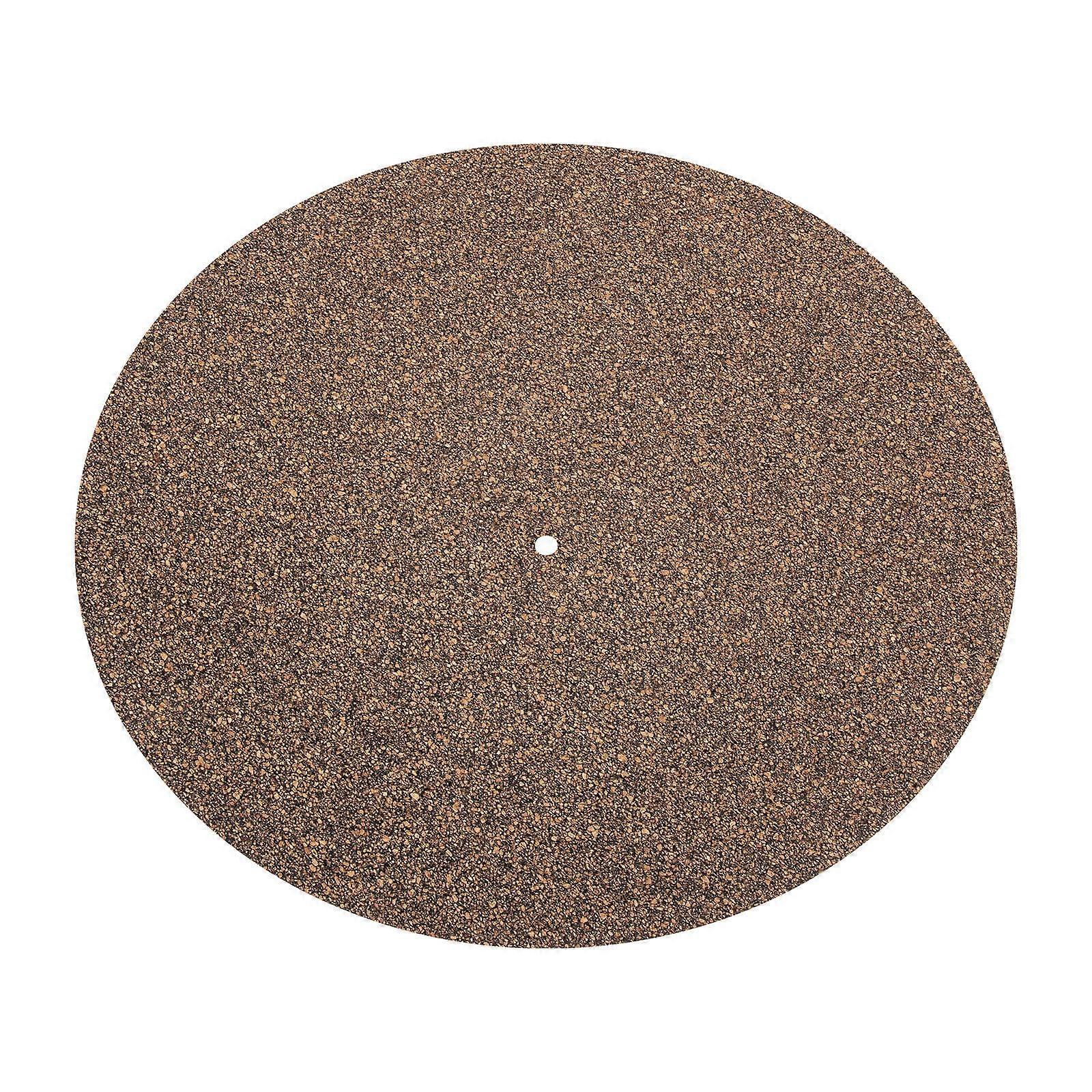 Turntable Mat for Table Plastic Simple Design Record Playing Enthusiasts Anti-slip Function 29.50X29.50X0.30CM 1Pcs