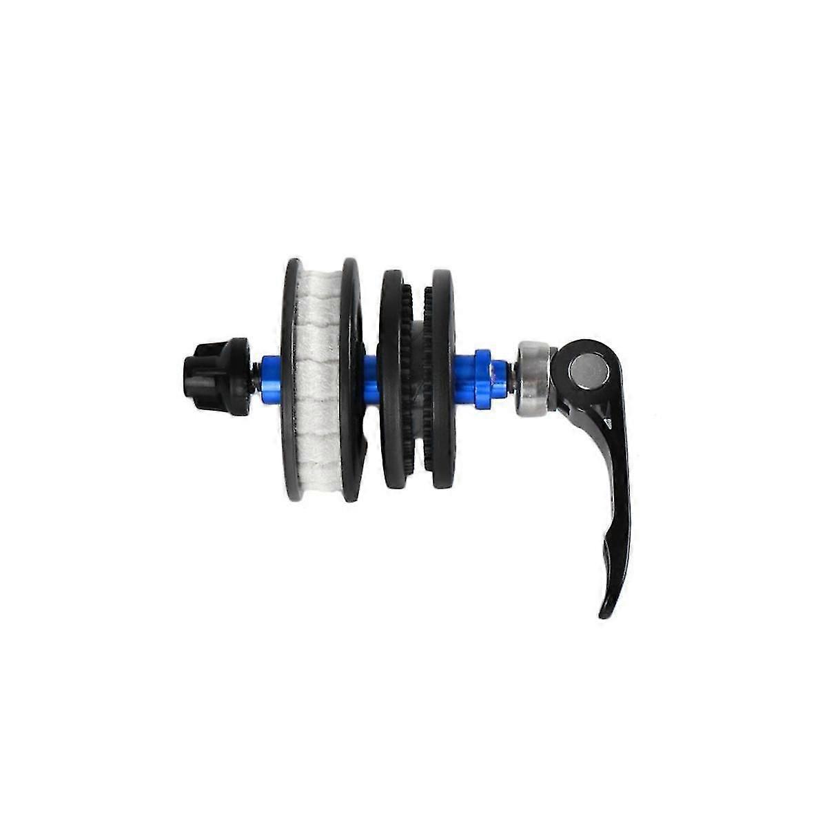 Chain Fixer Virtual Flywheel Bicycle Chain Washing and Oiling Integrated Double-Disk Chain Fixer fo