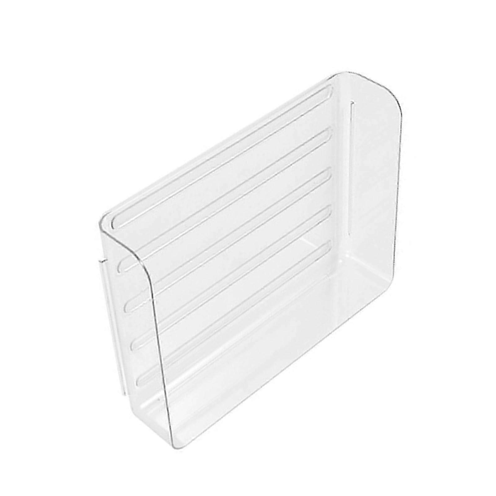 Desktop Storage Box for Files and Notebooks - Stackable Lateral Organizer for Home and Office