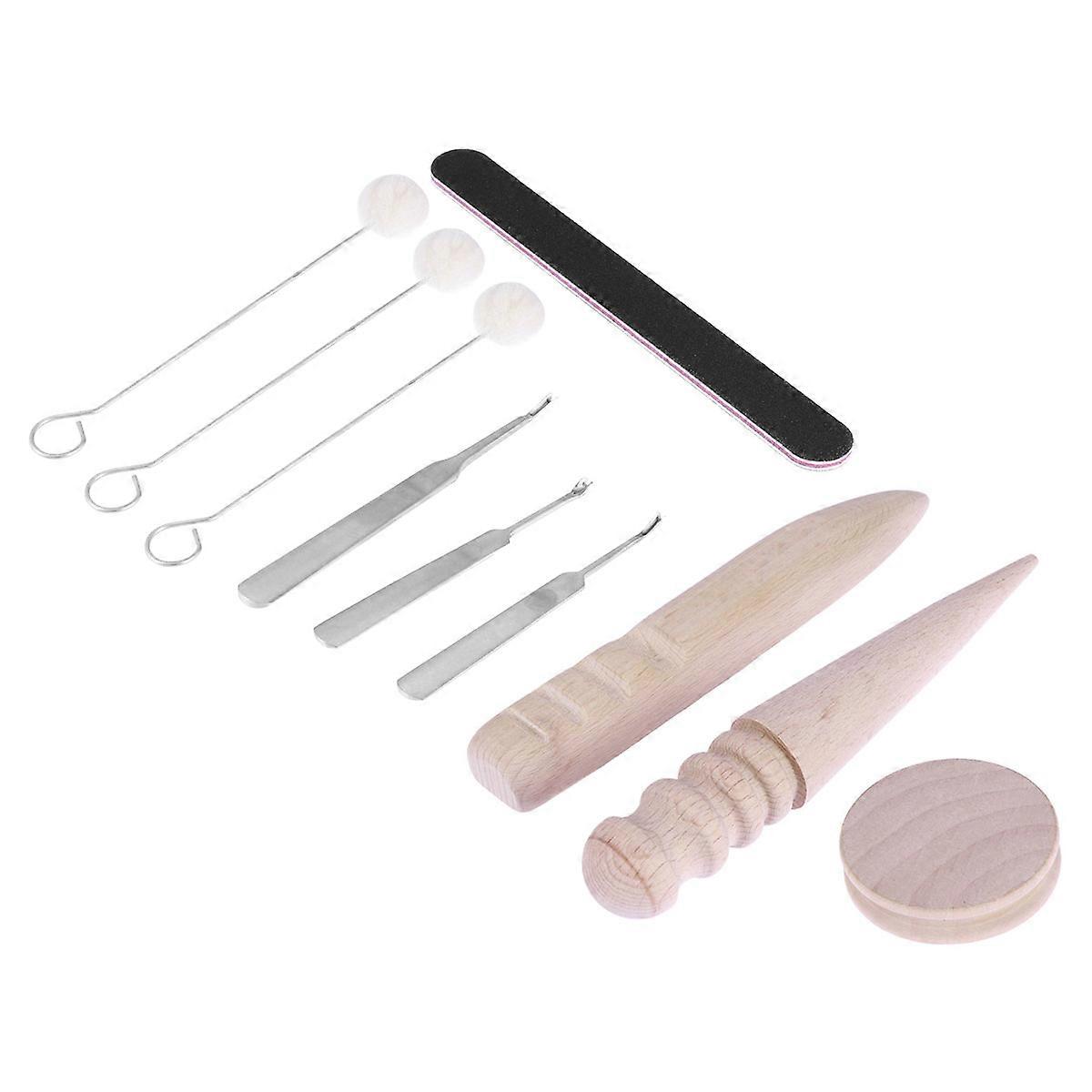 Polishing Tools Kit with Sewing Accessories for DIY Crafts and Repair in Assorted Color Plastic and Metal