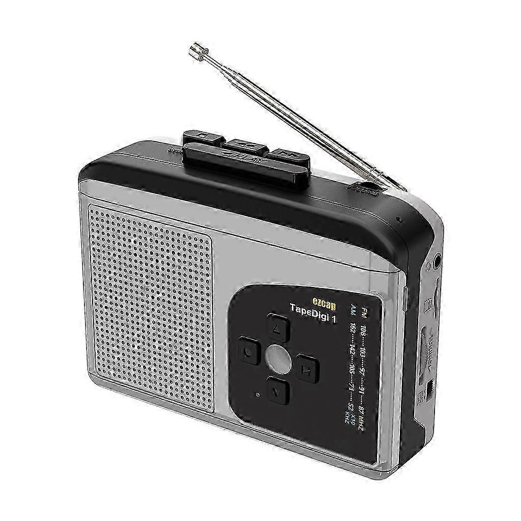 2025 AM FM Radio Cassette Player Tape Converter Convert Tapes to MP3 Voice Recorder