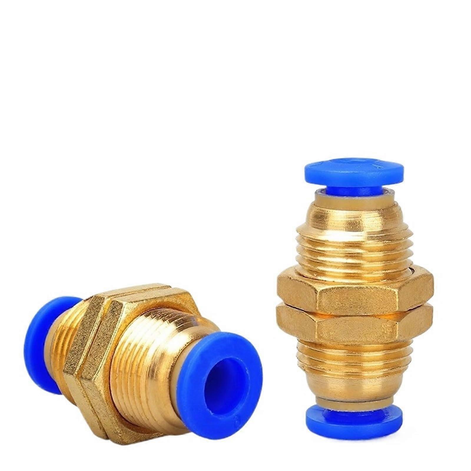 Pneumatic Fitting Straight Push-To-Connect Plastic Air Connector 4/6/8/10/12mm Tubing PM-4 20 Pieces