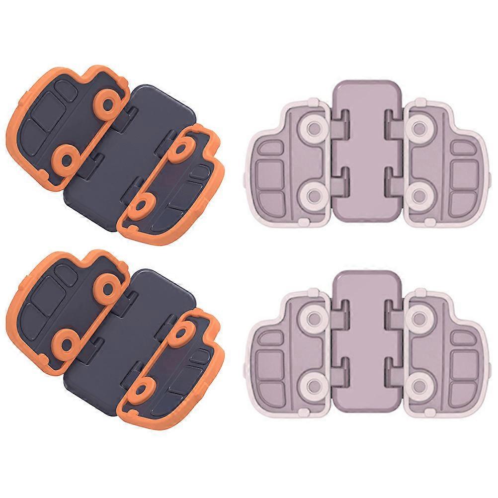 4 Pcs Baby for Sliding Windows and Doors Home Use ABS Material Assorted Color
