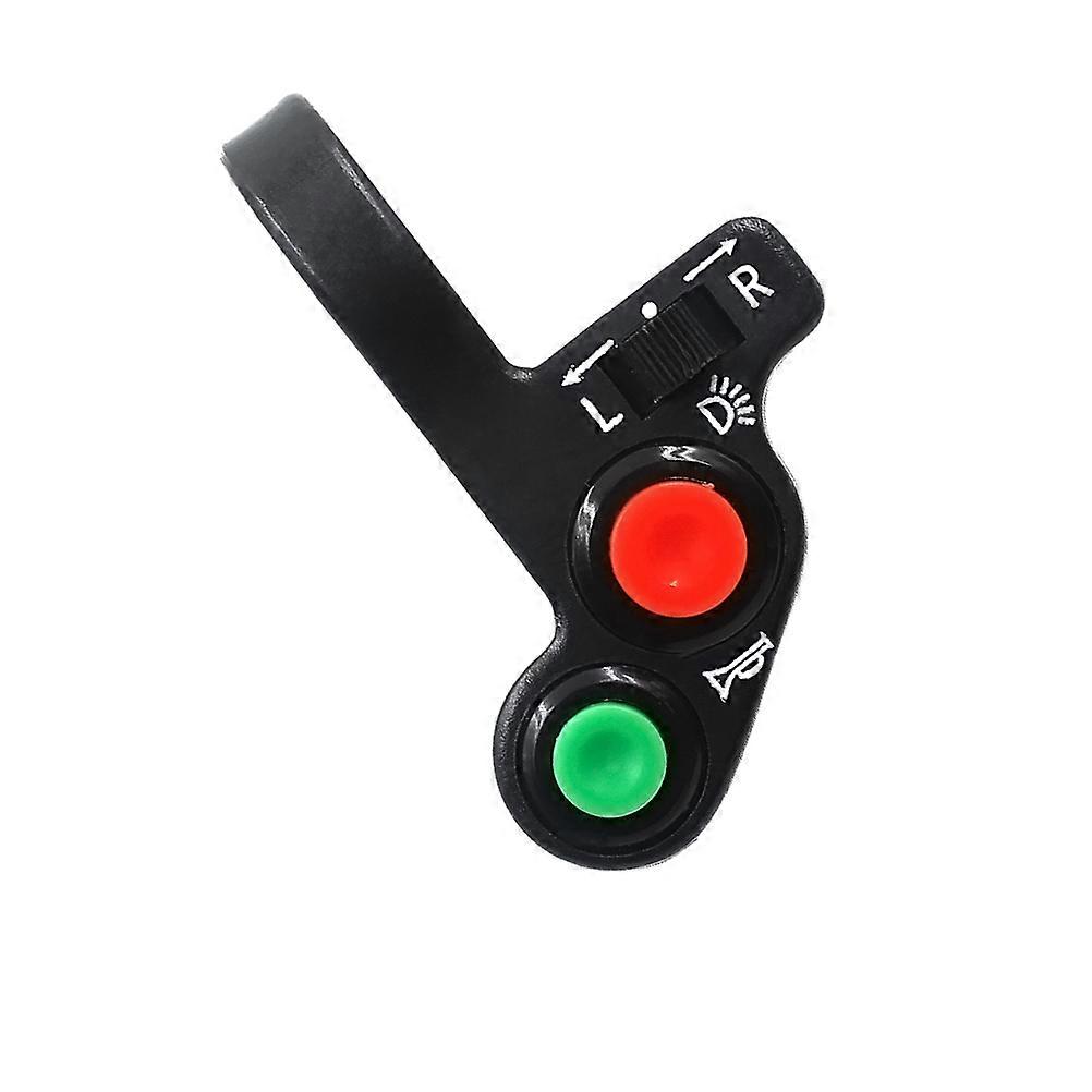 Compact Motorcycle Horn Button Suitable For ATV Bikes Excellent For Off-road Use 1Set