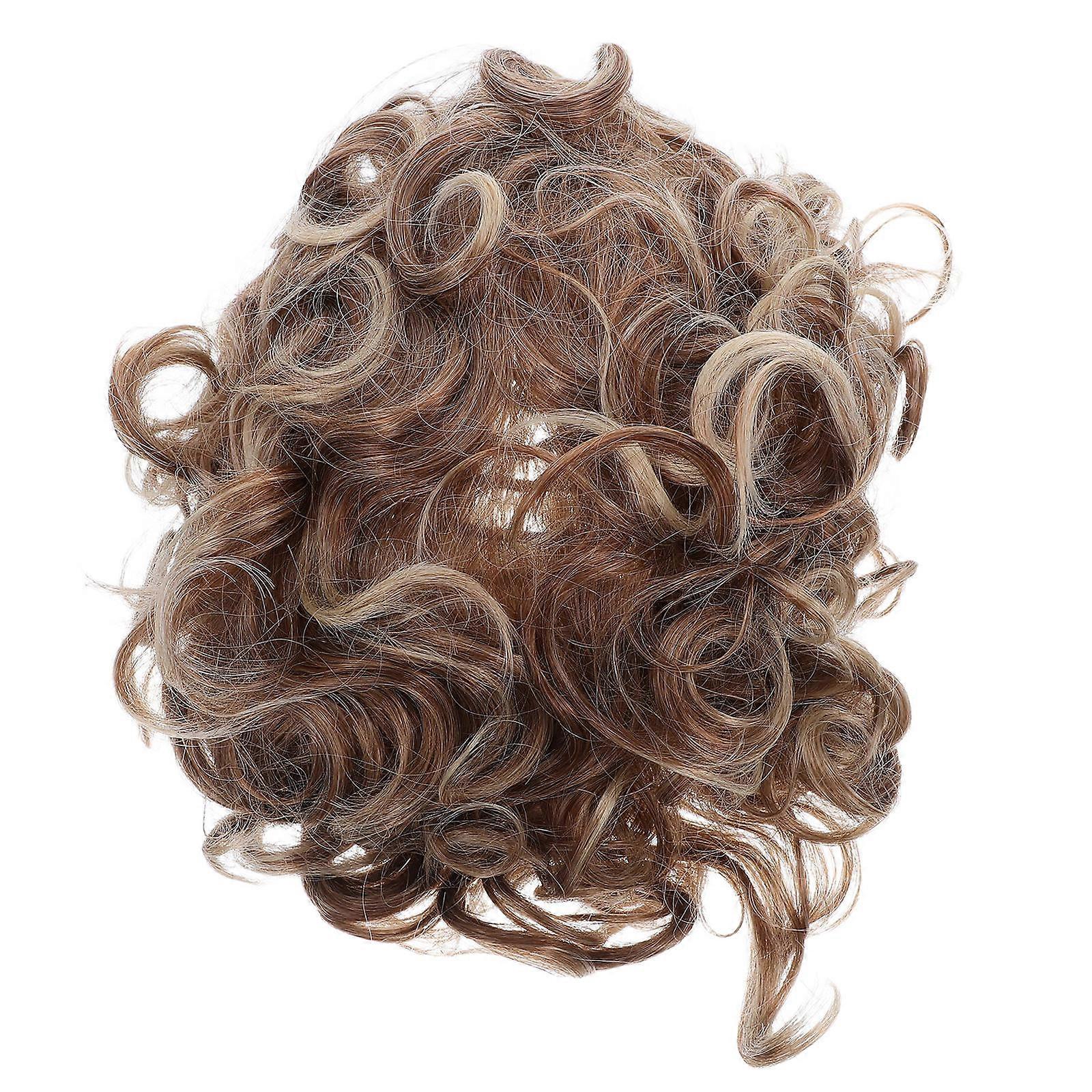 Synthetic Short Curly Wig for Women – Heat Resistant, Natural Look, Comfortable Fit for Daily Wear, Parties, Cosplay, Easy Maintenance
