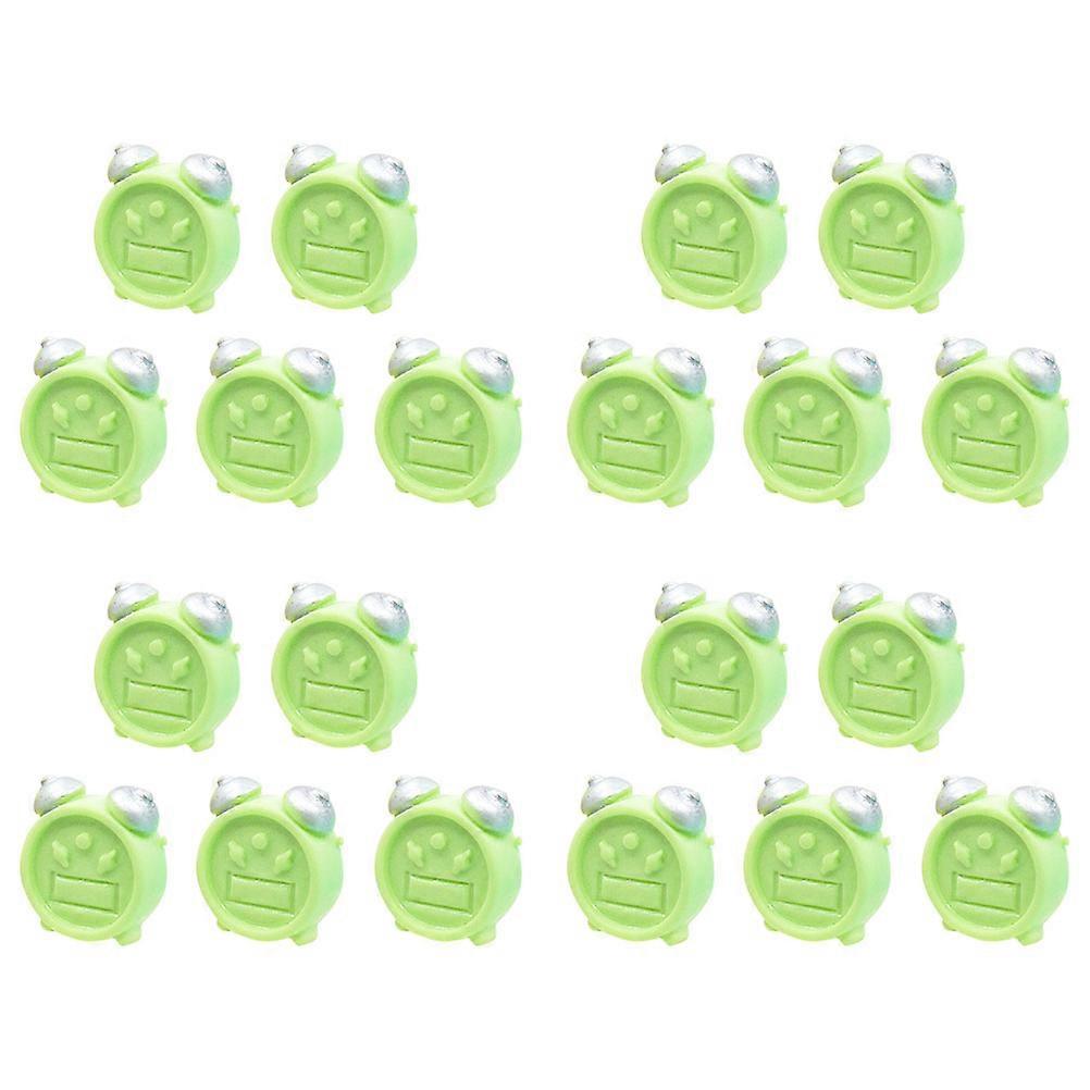 Kids Clock Toy Simulation Clock Toy for Pretend Play 20Pcs Set