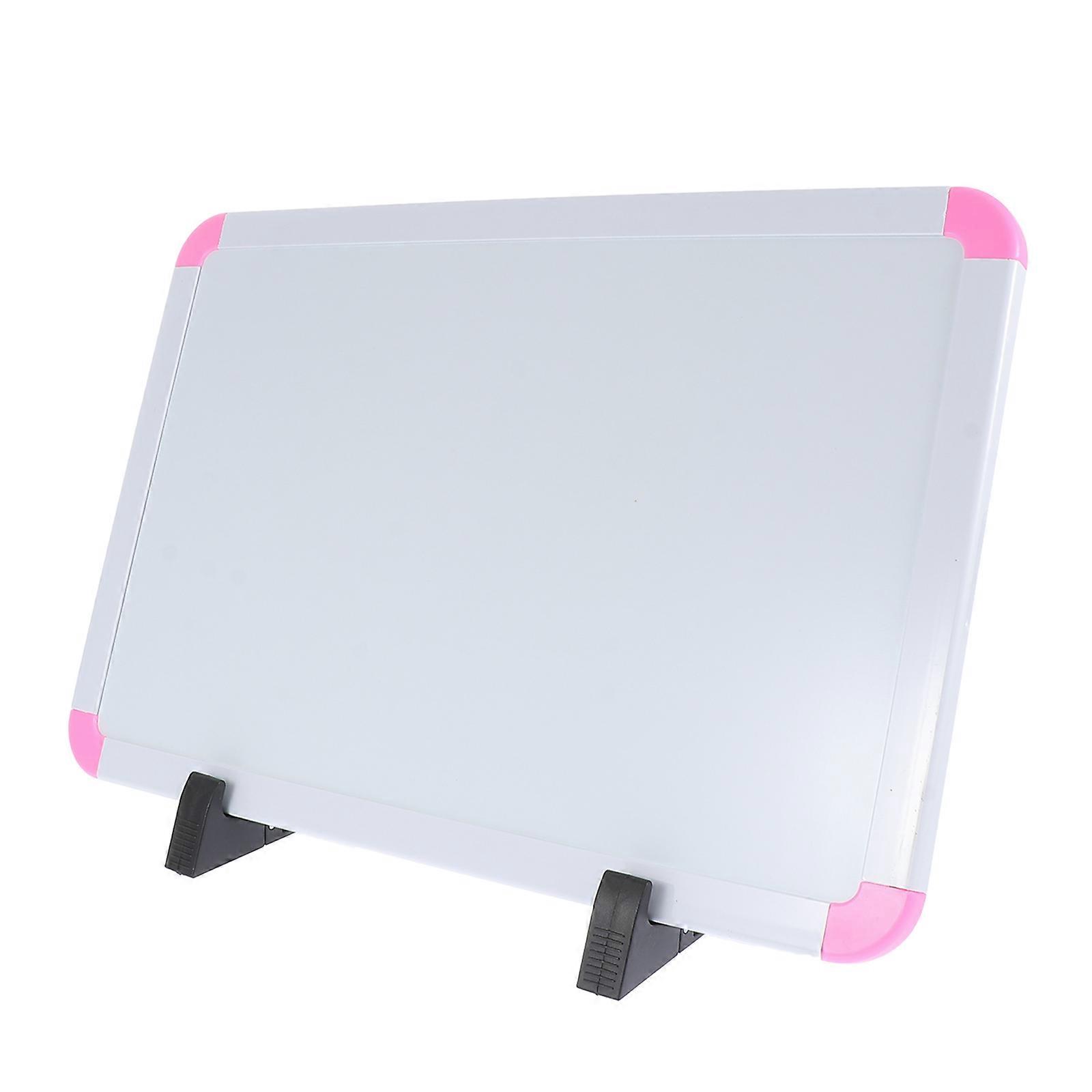 Pink Double Sided Whiteboard For Home And Educational Use Made Of Quality Plastic For Writing And Drawing 1 Set