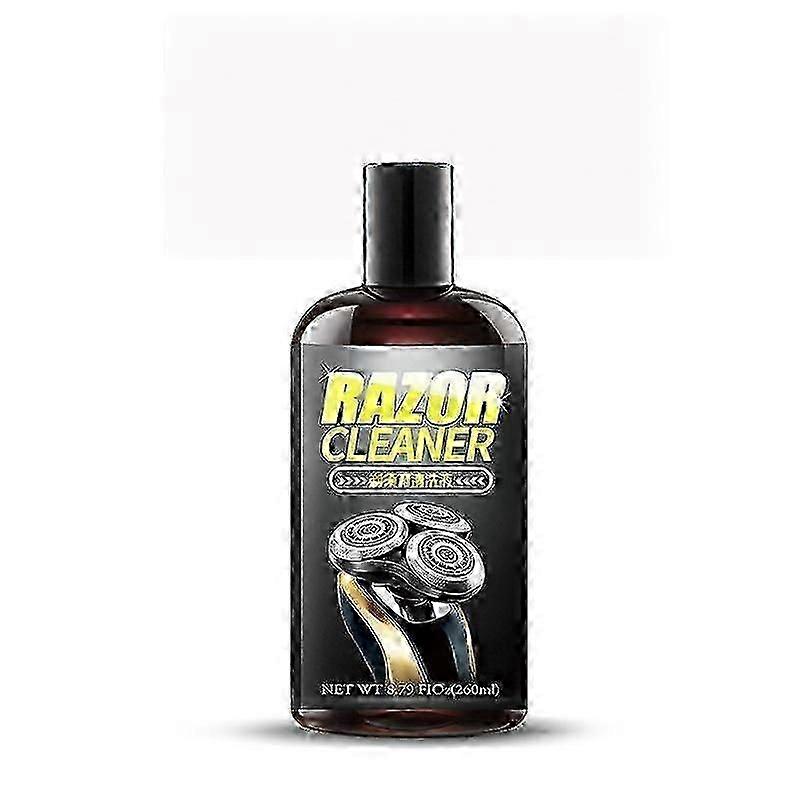 Universal Electric Shaver Cleaning Solution, Blade Cleaner with Brush, For Cleaning, Lubricating, And Rust Prevention To Most Shavers