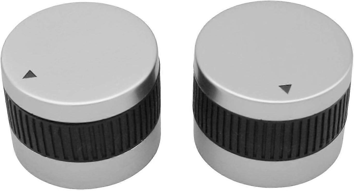 2 db csomag 50 mm-es propán gázgrill vezérlő cseregomb krómozott ABS-szel