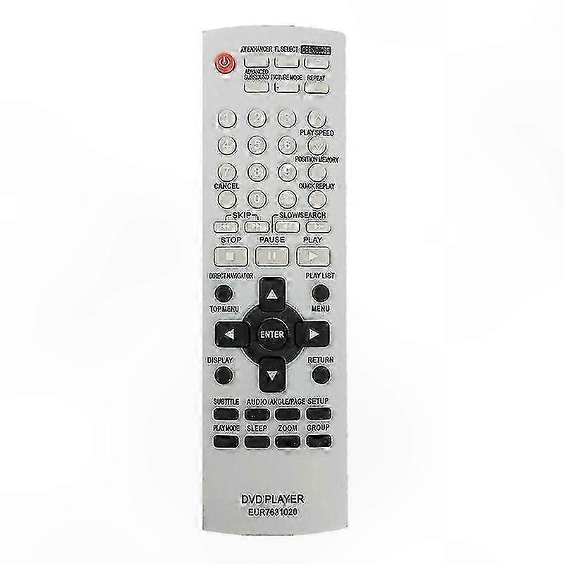 Universal Remote Control for DVD Players-Compatible with EUR7631020 Model Devices