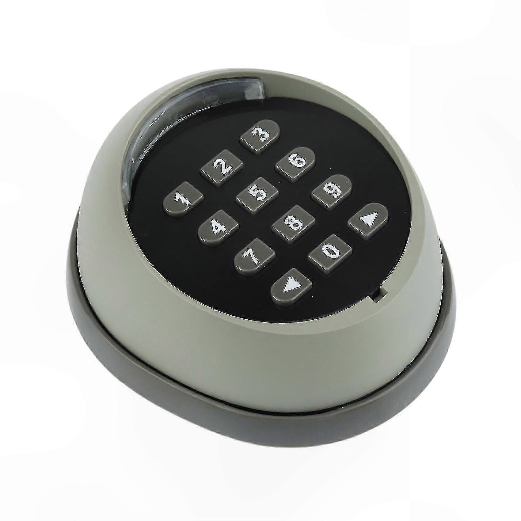 Wireless Rolling Code Keypad for Garage Door Access - Durable Metal Security Control Pad