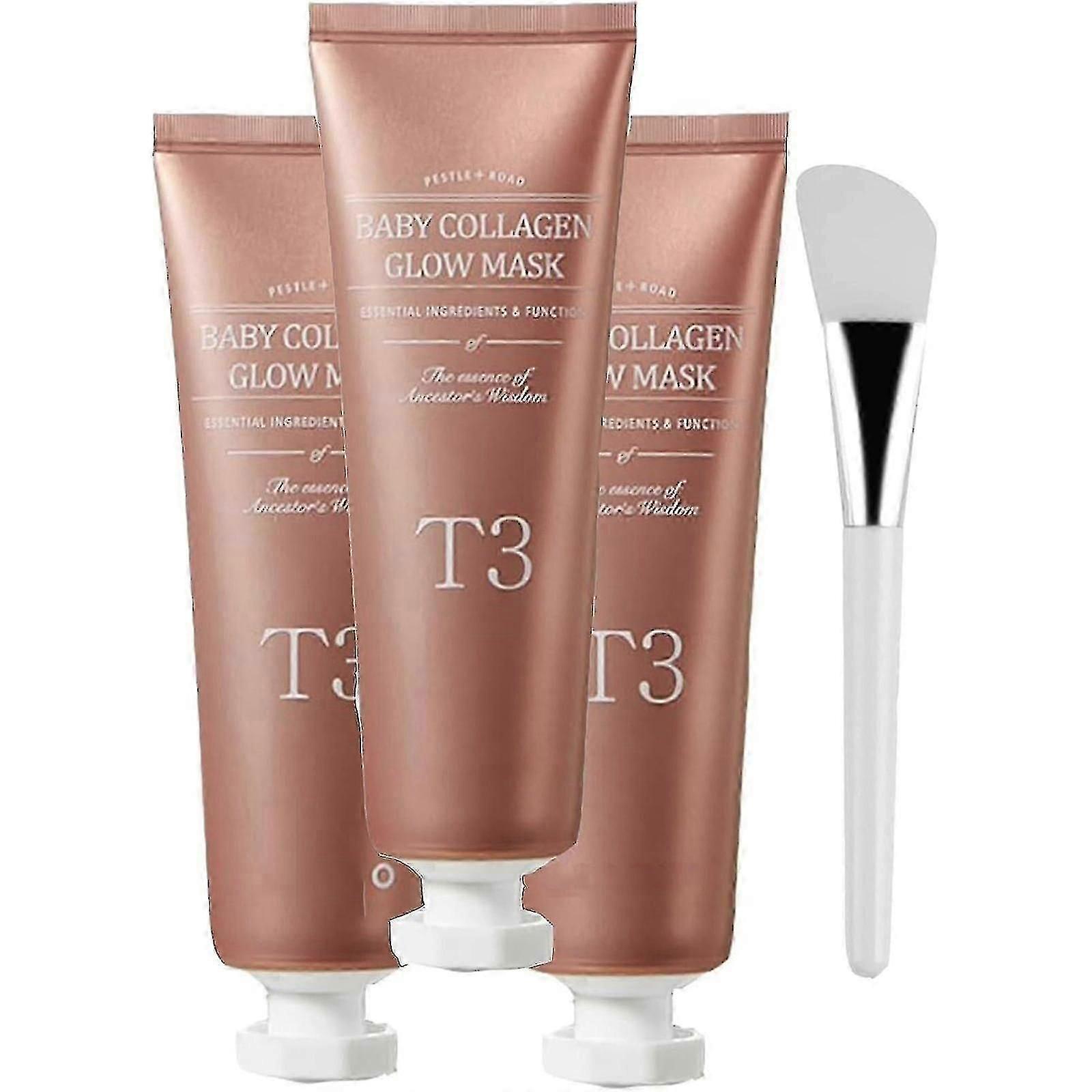 T3 Collagen Glow Mask,t3 Collagen Mask For Face,t3 Collagen Off Ma
